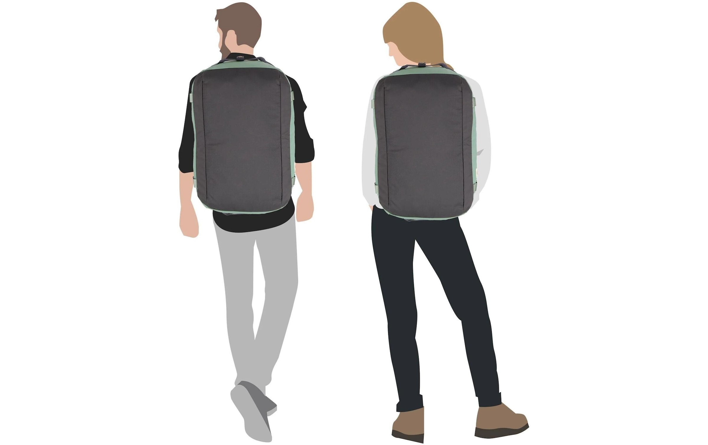 Fjällräven Sac à dos »Duffle Bag High Coast Duffel 36 Patina Green«