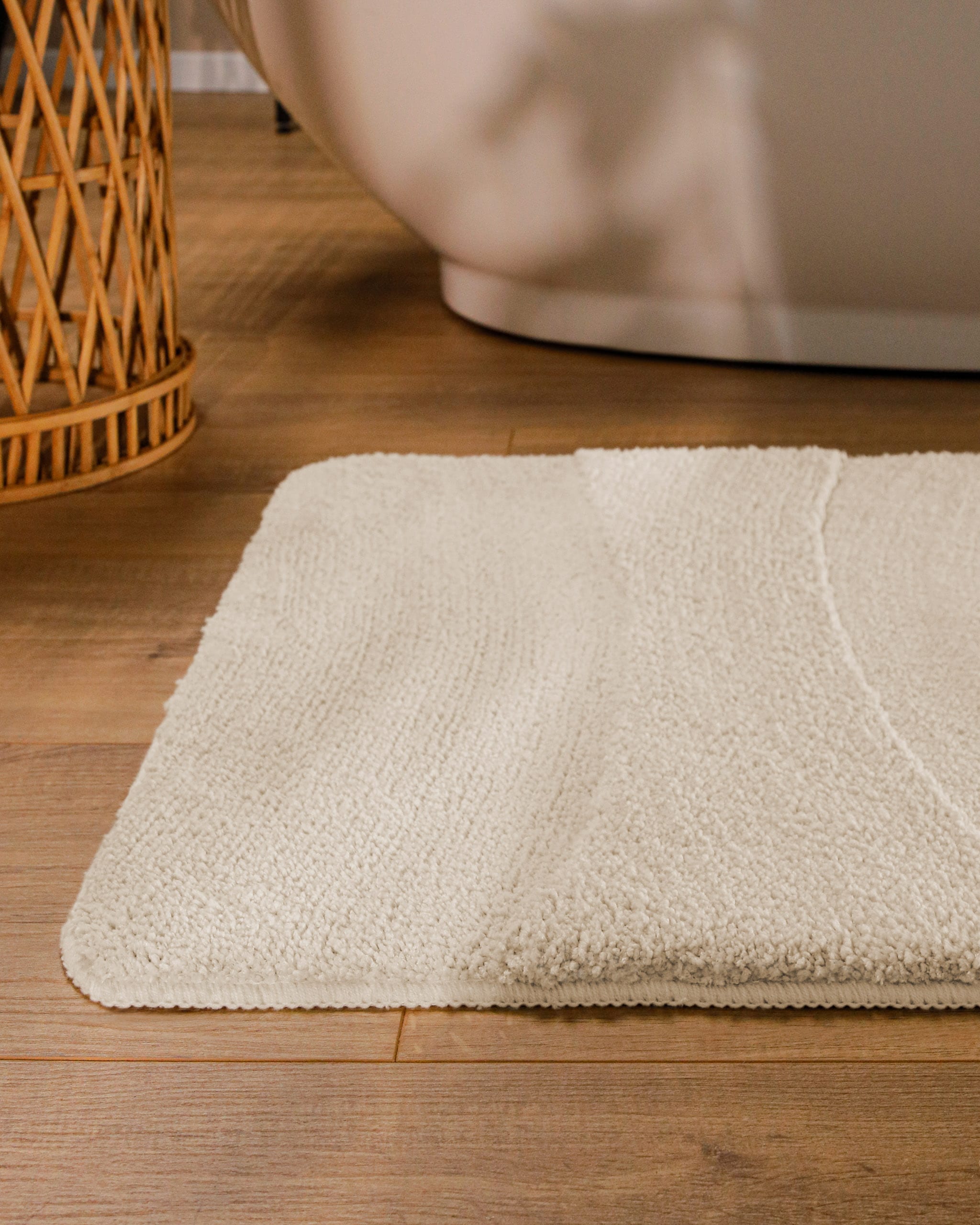 Wecon home Tapis de bain »Marc« Höhe 25 mm revêtement antidérapant Séchage rapide Tapis de bain, lignes en relief, doux, antidérapant, lavable, touffeté