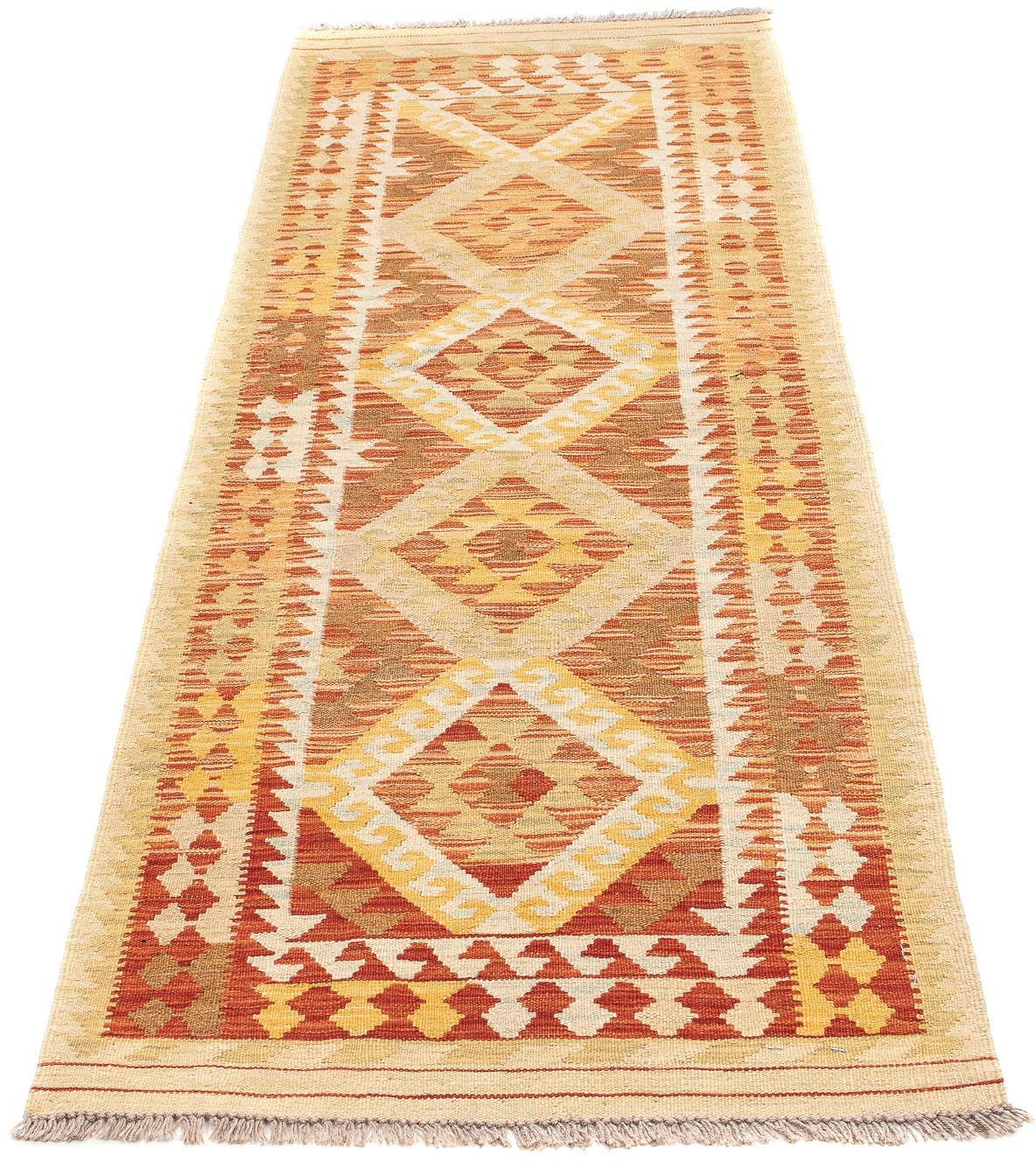 Image of morgenland Läufer »Kelim Maimene Medaillon 210 x 64 cm«, rechteckig, 0,5 mm Höhe, Wendeteppich bei Ackermann Versand Schweiz