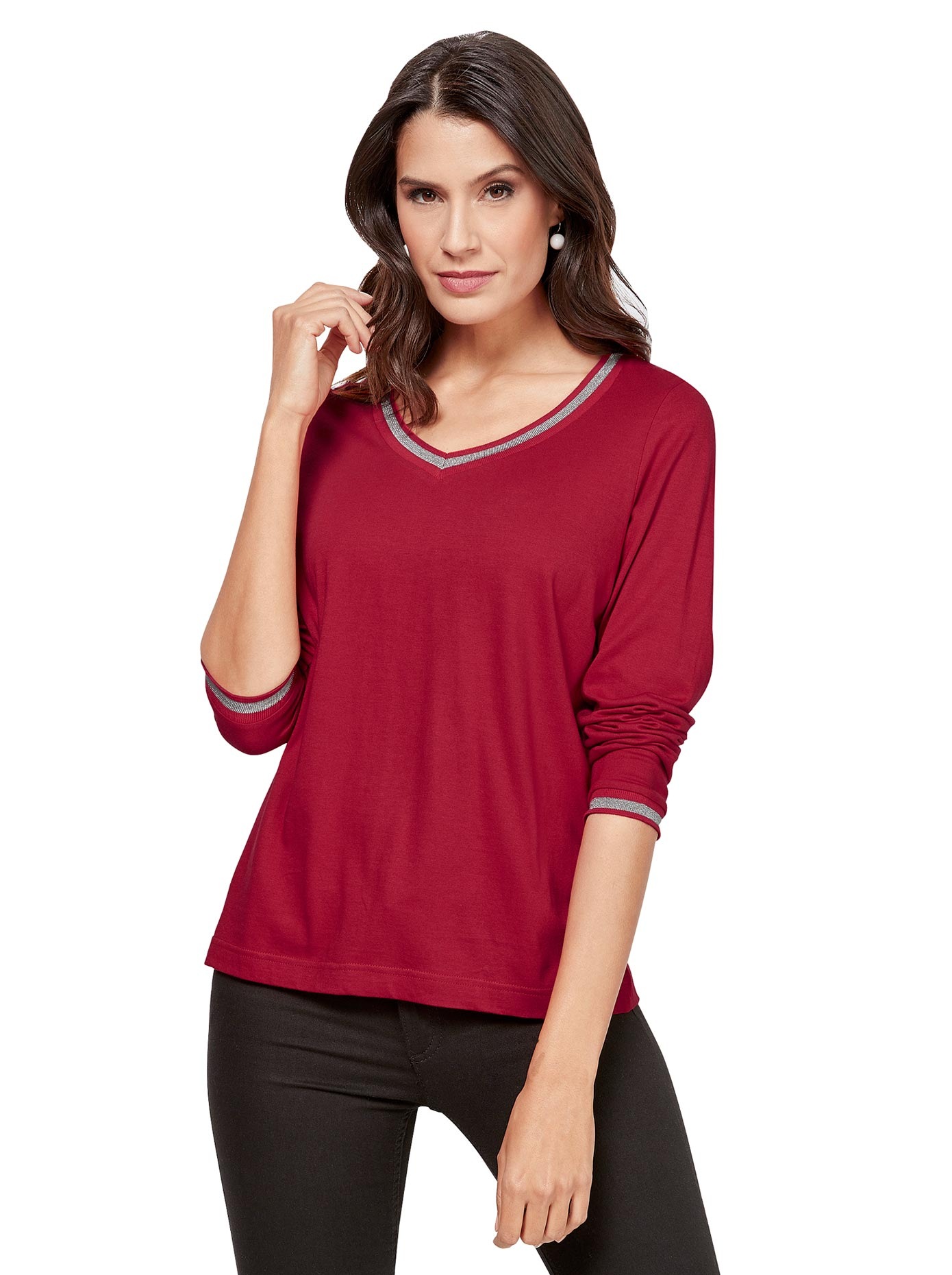 Image of Inspirationen Langarmshirt »Langarm-Shirt«, (1 tlg.) bei Ackermann Versand Schweiz