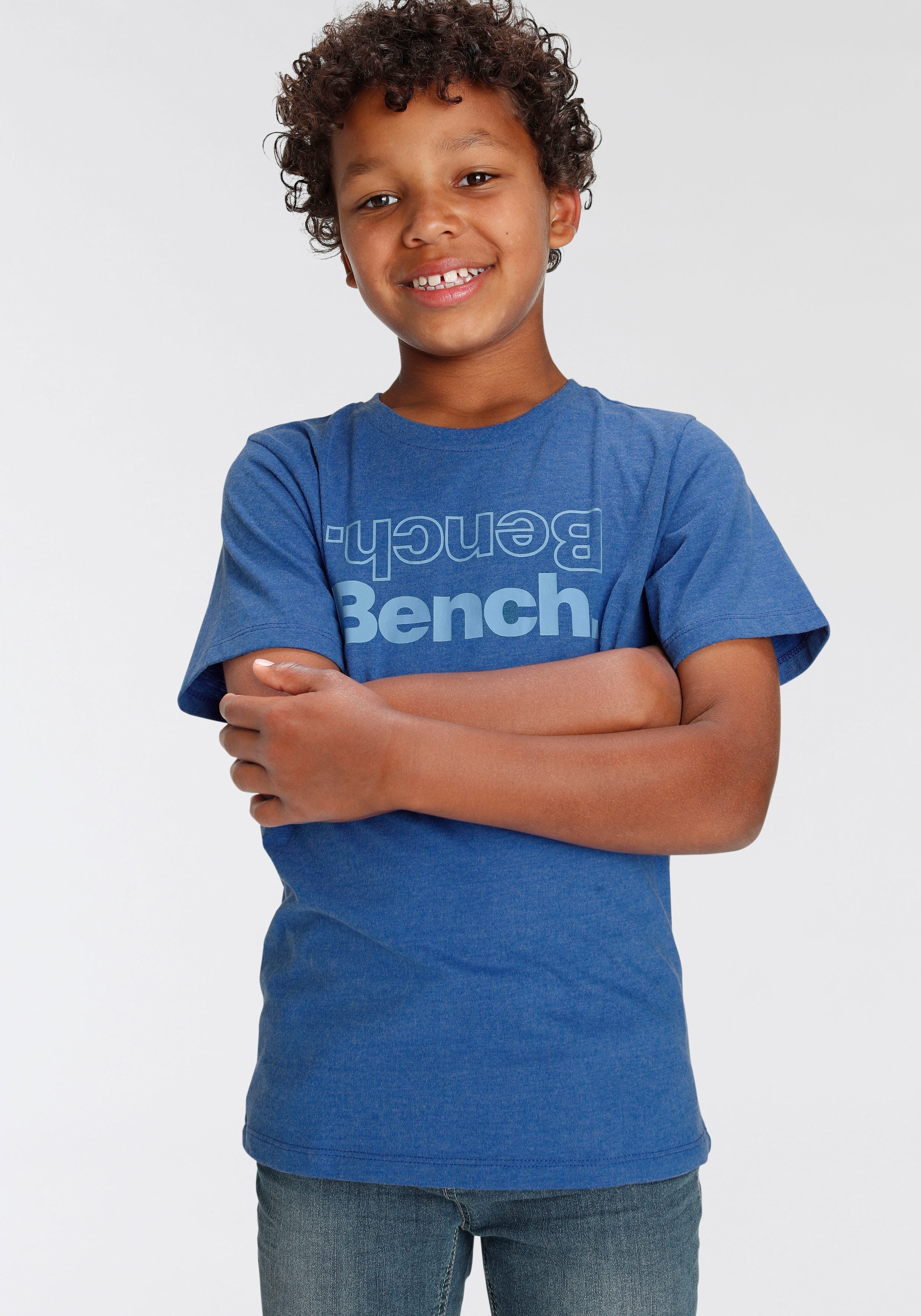 ✌ Bench. T-Shirt »mit coolem Brustdruck« Acheter en ligne