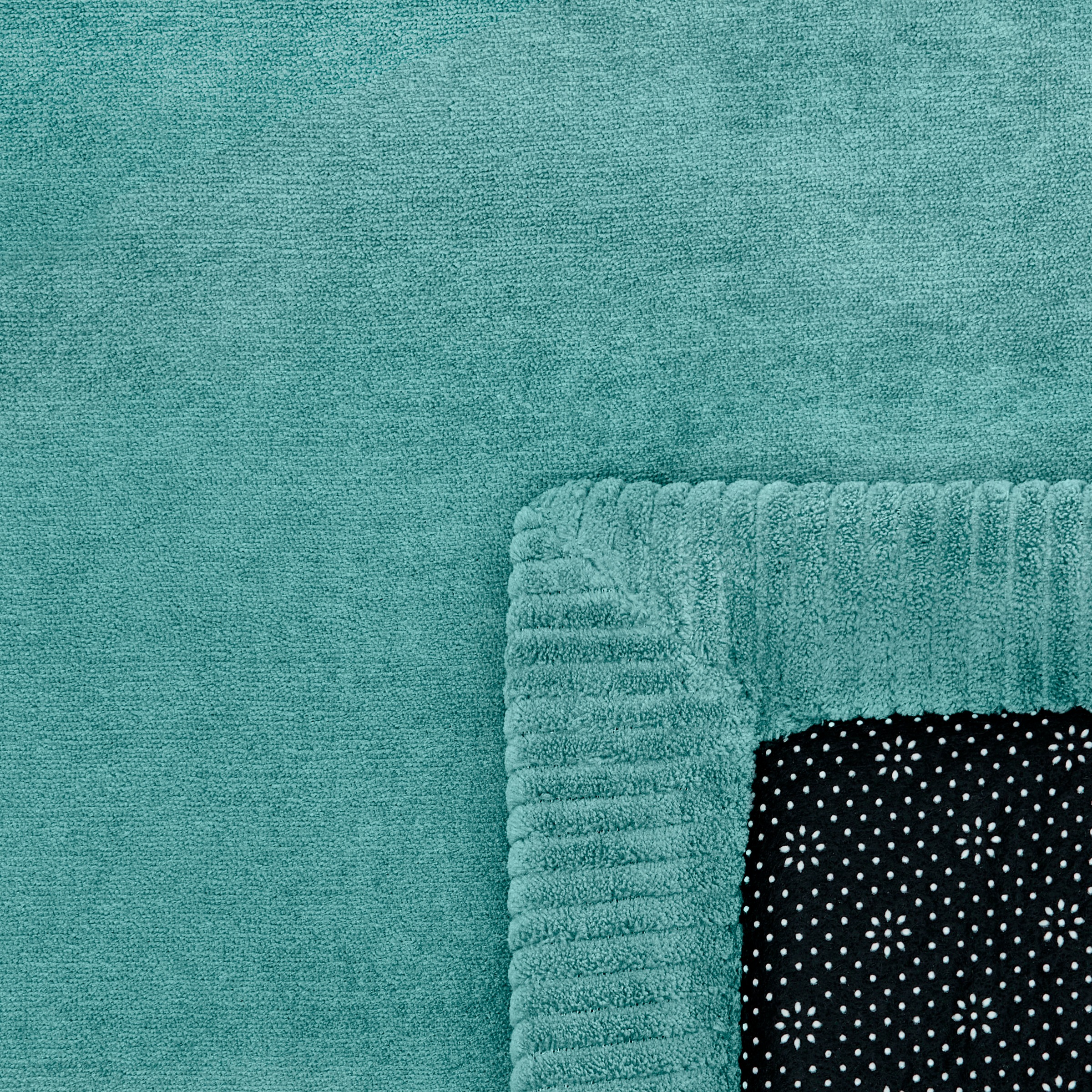 Paco Home Teppich »Tatami 475«, rechteckig, 24 mm Höhe, Kurzflor, Uni-Farben, mit Memory Foam, waschbar