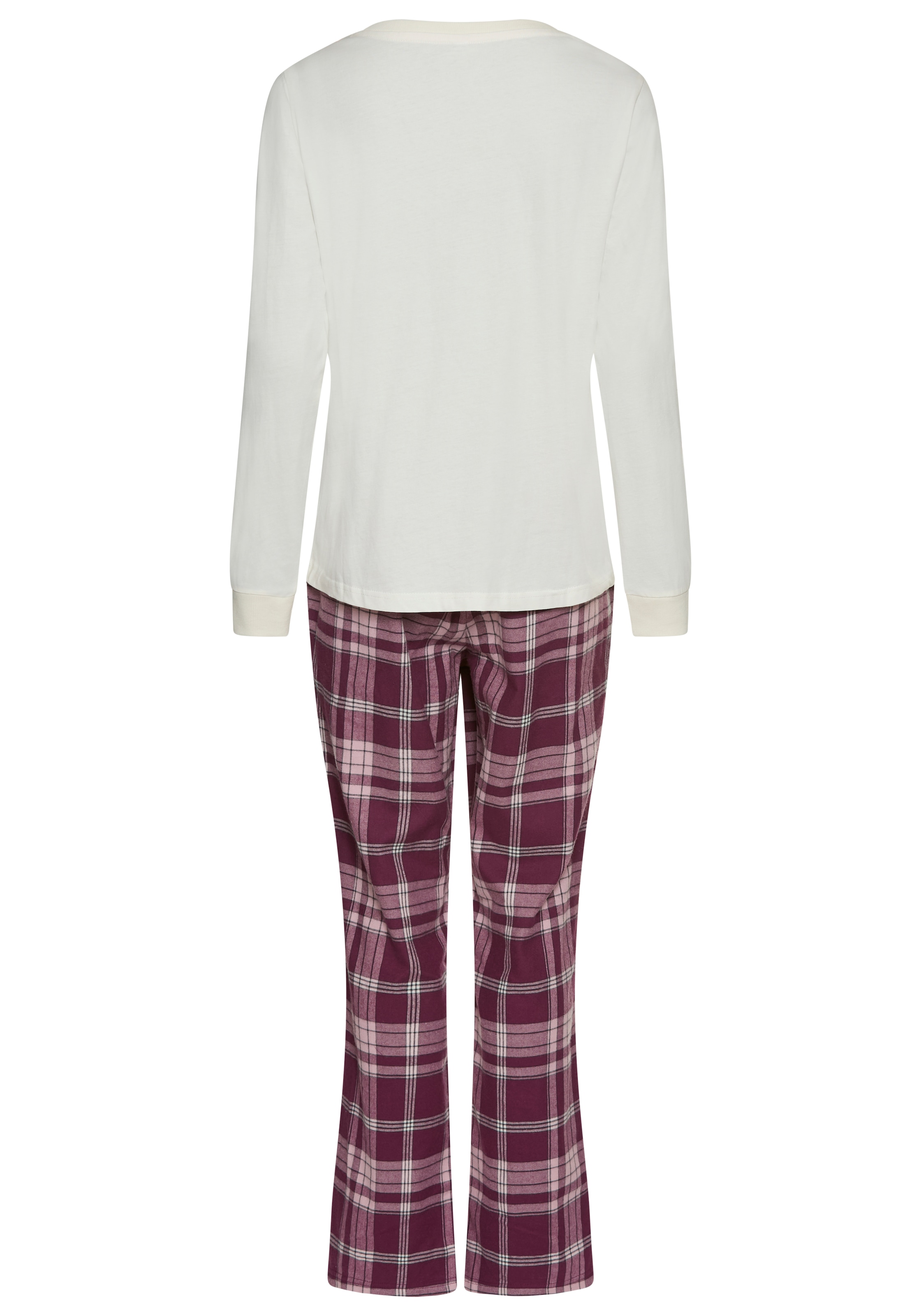 Vivance Dreams by Lascana Pyjama Set, 2 in schöner Flanellqualität