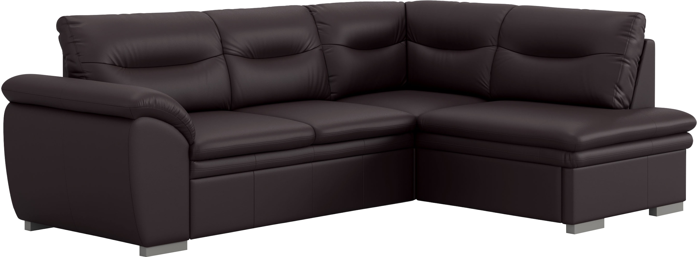 COTTA Ecksofa »Leandra L-Form«, wahlweise mit Bettfunktion & Bettkasten