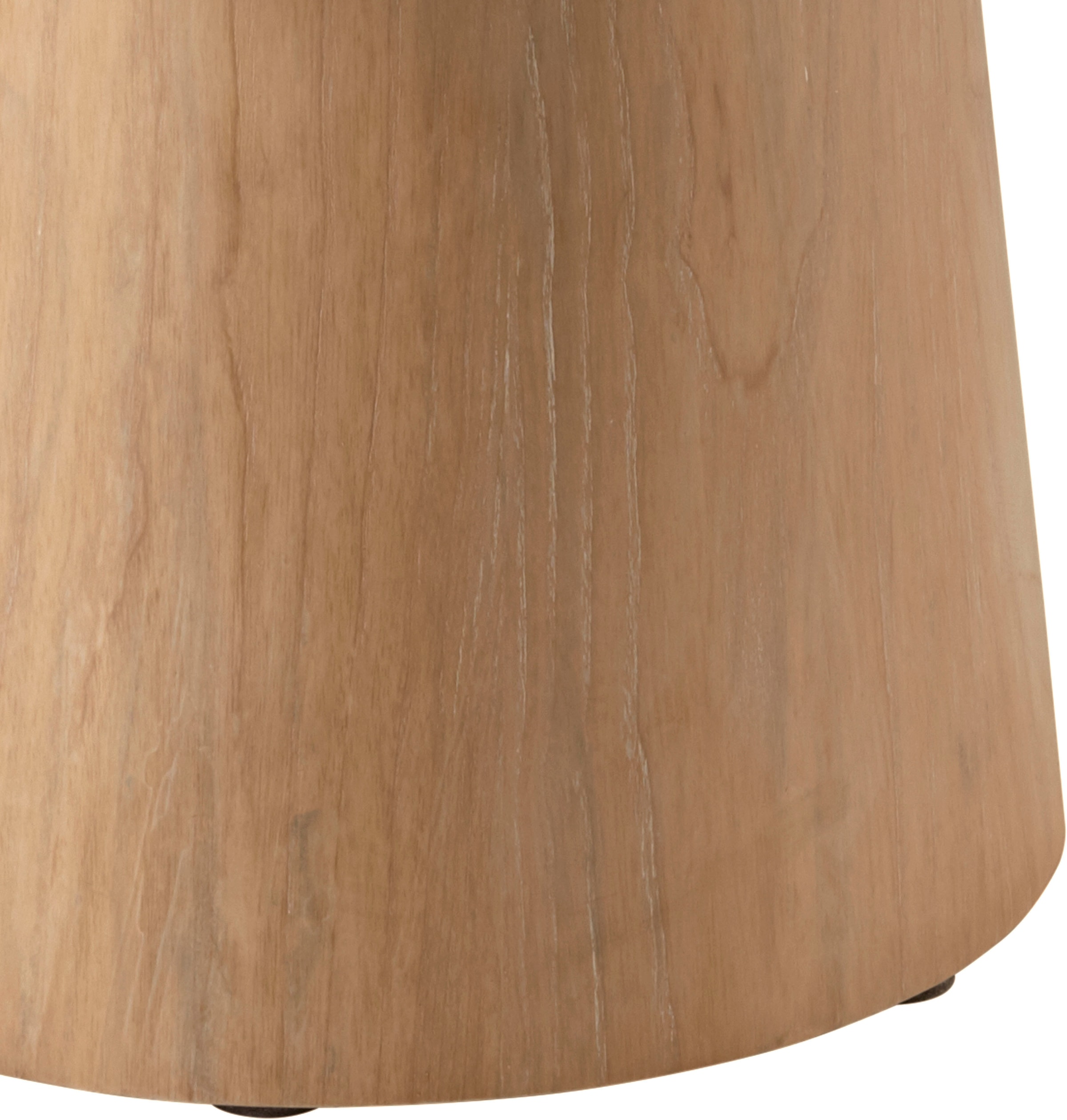 s.Oliver Beistelltisch »Hemmon« mit massivem Eschenfuss, edler Echtholzplatte, Durchmesser 50 cm