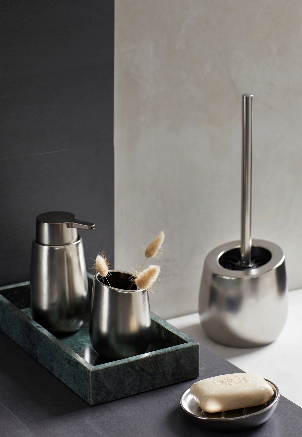 WENKO Garniture de WC »Badi« 1 cuis Keramik