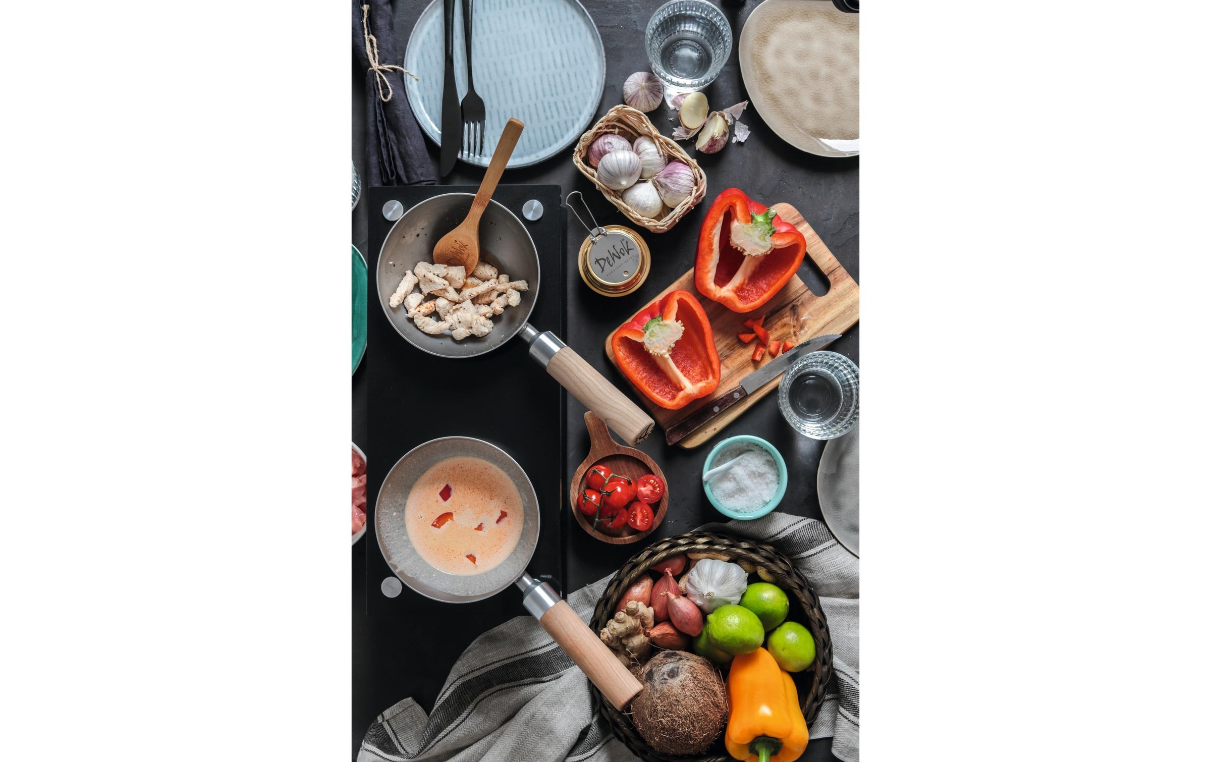 Wok »Wok Double Set für 2 Personen«