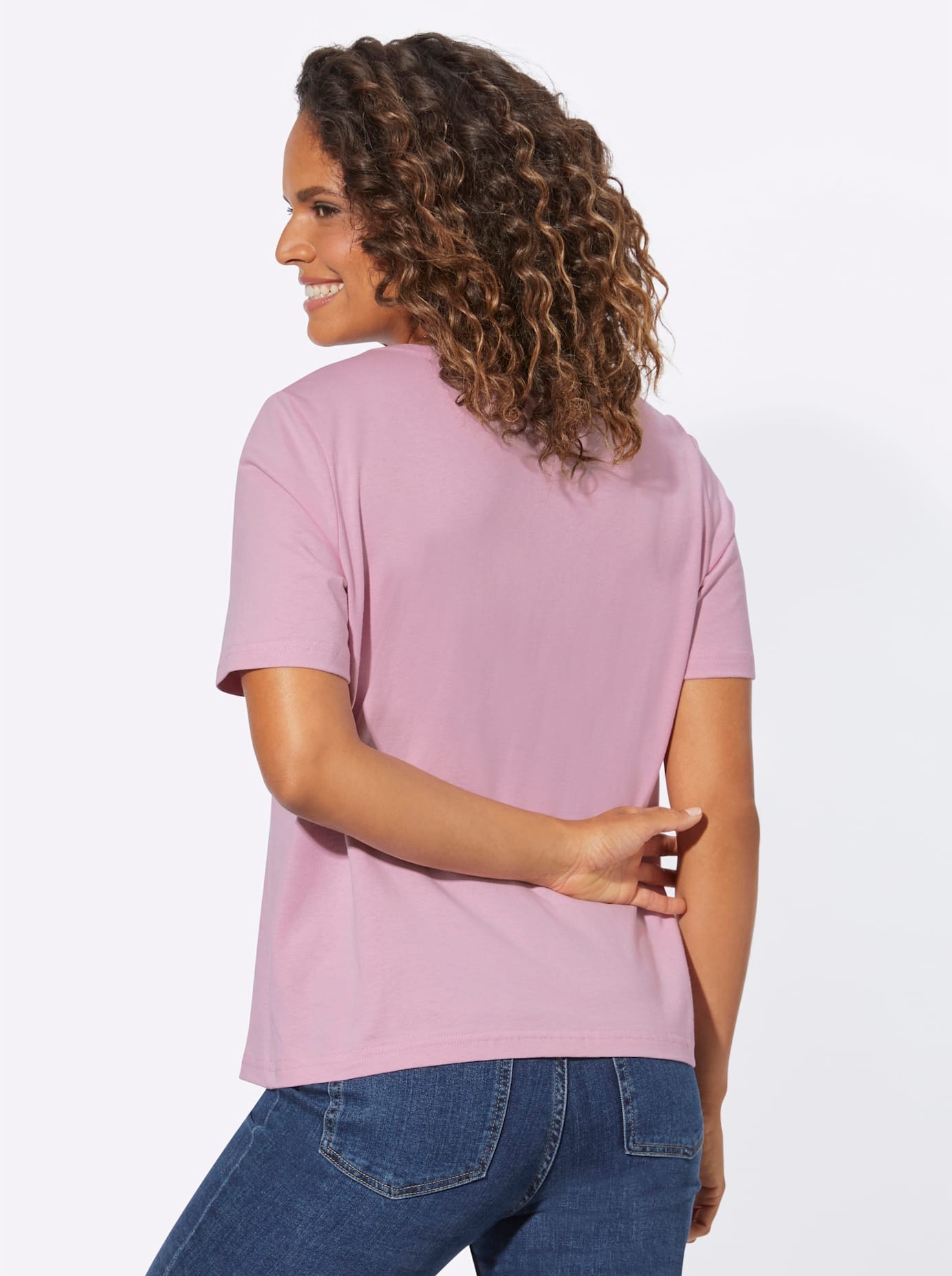 Classic Basics Shirt à col rond »Shirt« 1 cuis