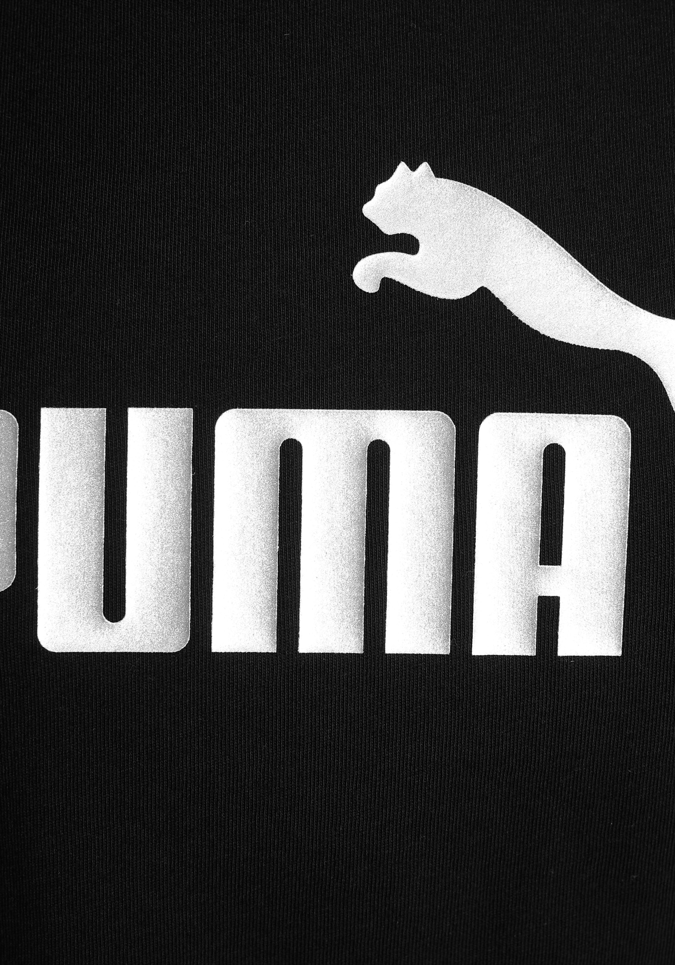 ✌ PUMA T-Shirt »ESS+ Tee Logo Knotted en - Acheter Kinder« für ligne