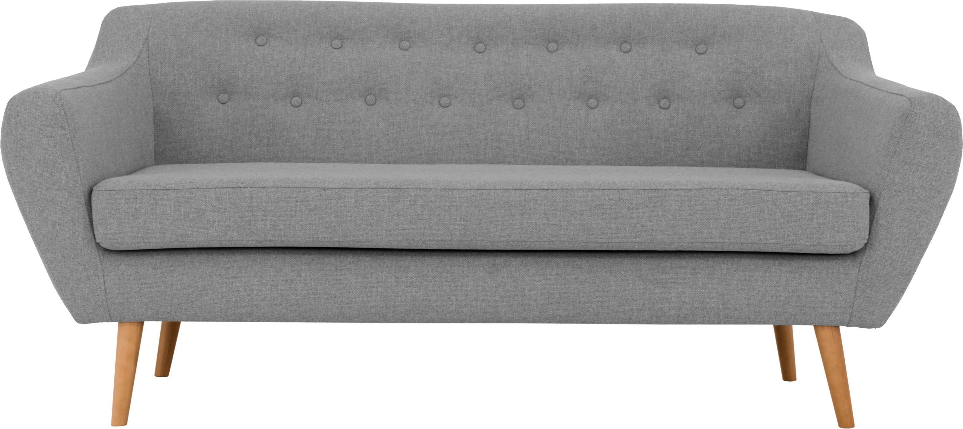 Home affaire 3-Sitzer »Renne« mit Heftung im Rücken im skandinavischem Stil