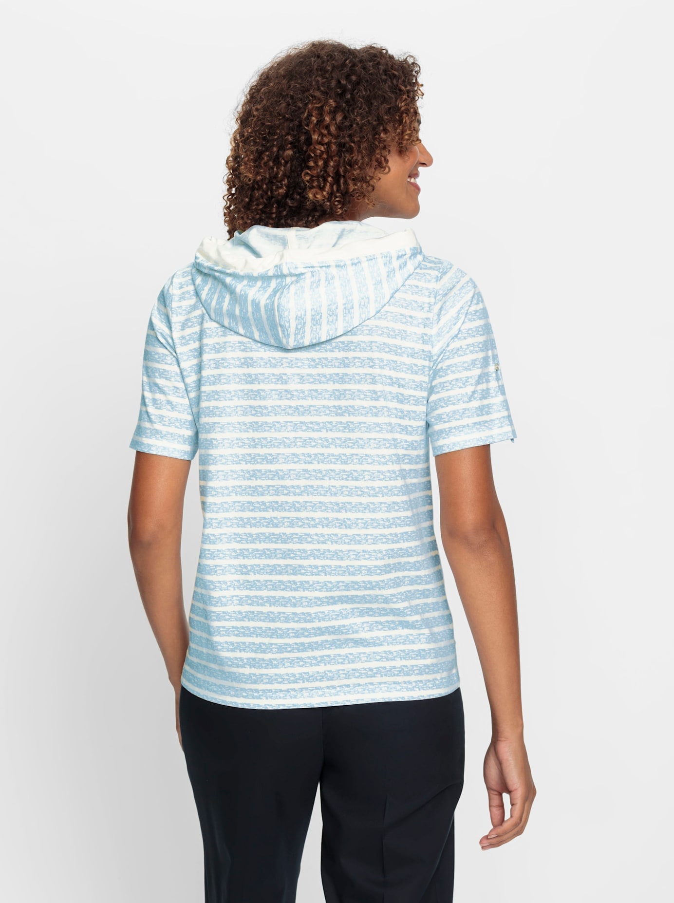 Casual Looks Kapuzenshirt »Kapuzen-Shirt«, (1 tlg.)