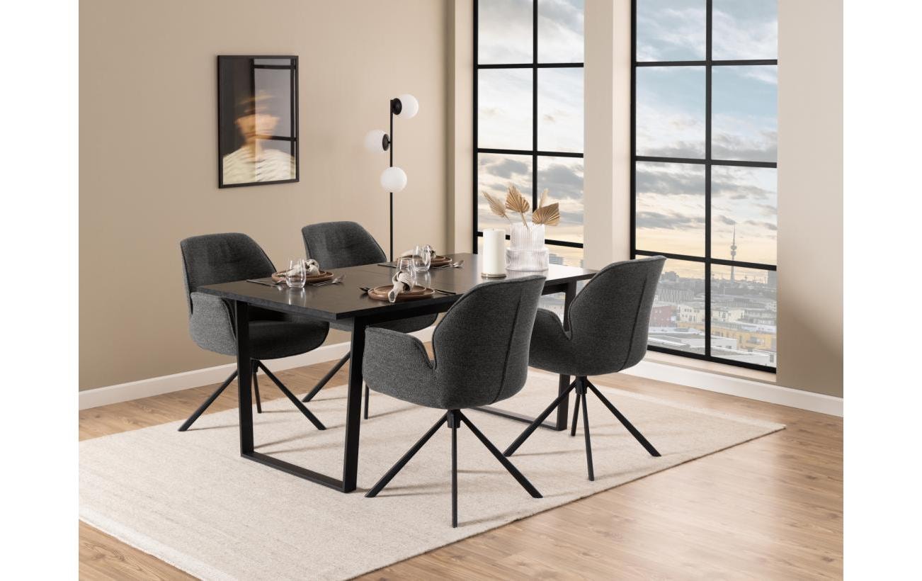 AC Design Stuhl »Aura« () Moderner Esszimmerstuhl mit Armlehne