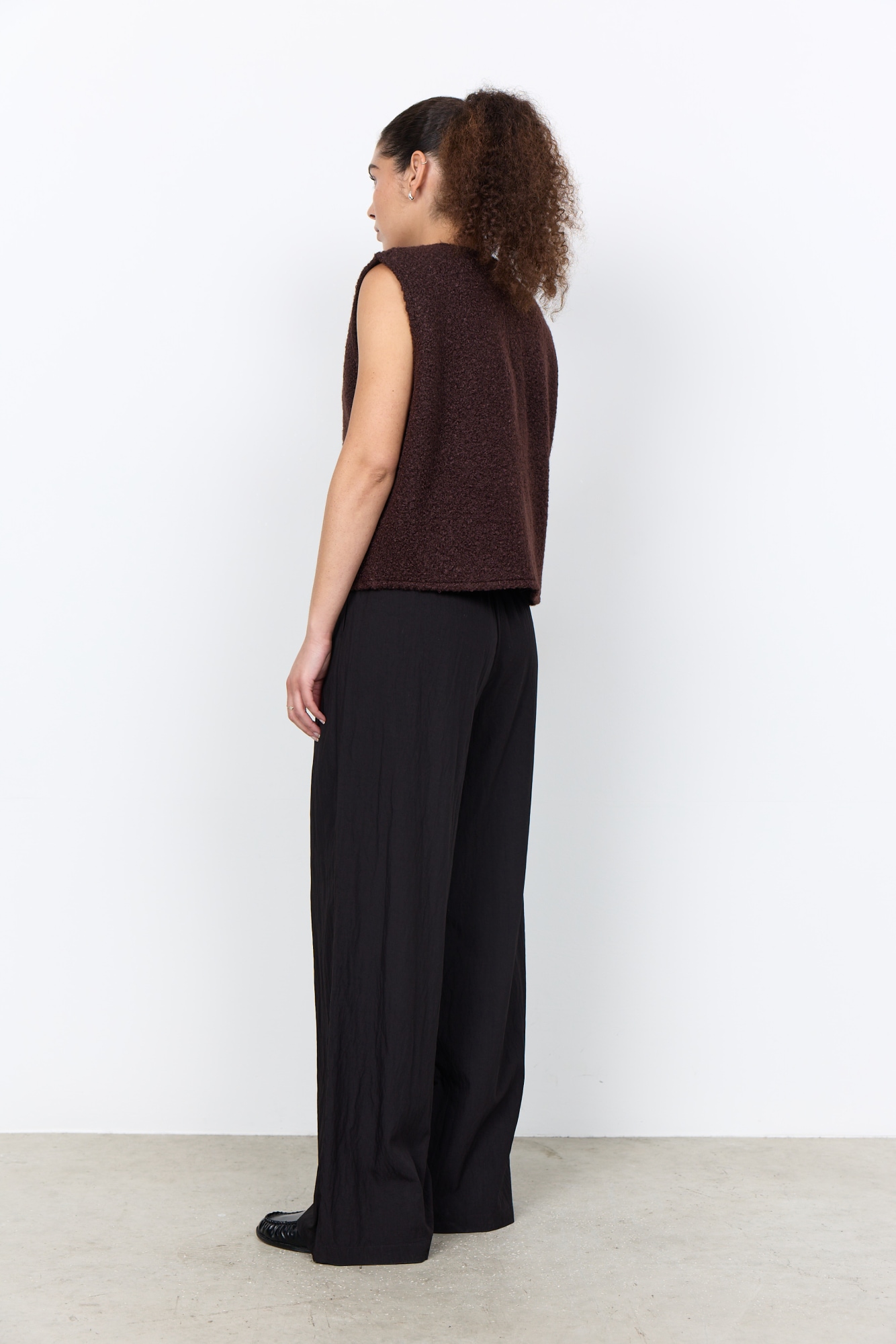 soyaconcept Gilet en peluche »SC-SHAIMA 10« fibre synthétique