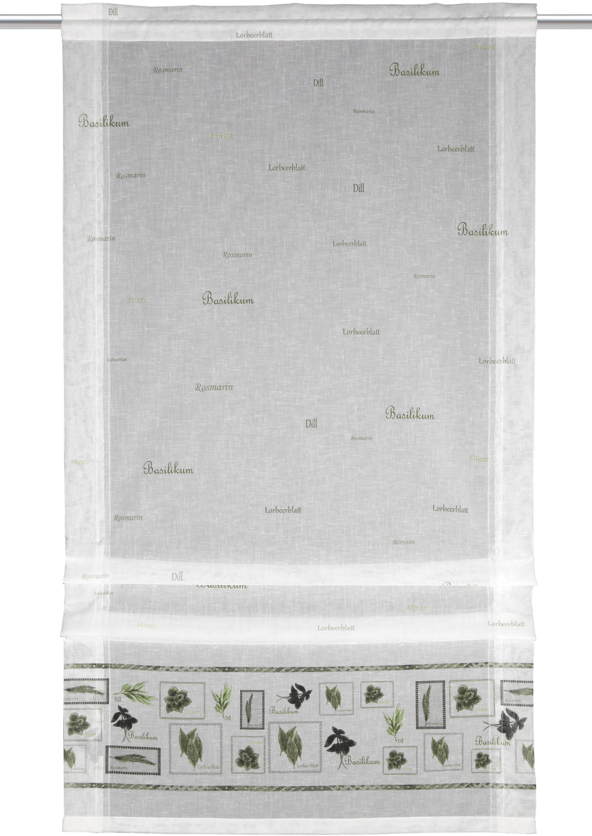 Image of WILLKOMMEN ZUHAUSE by ALBANI GROUP Raffrollo »Dina«, mit Stangendurchzug, Raffrollo bei Ackermann Versand Schweiz