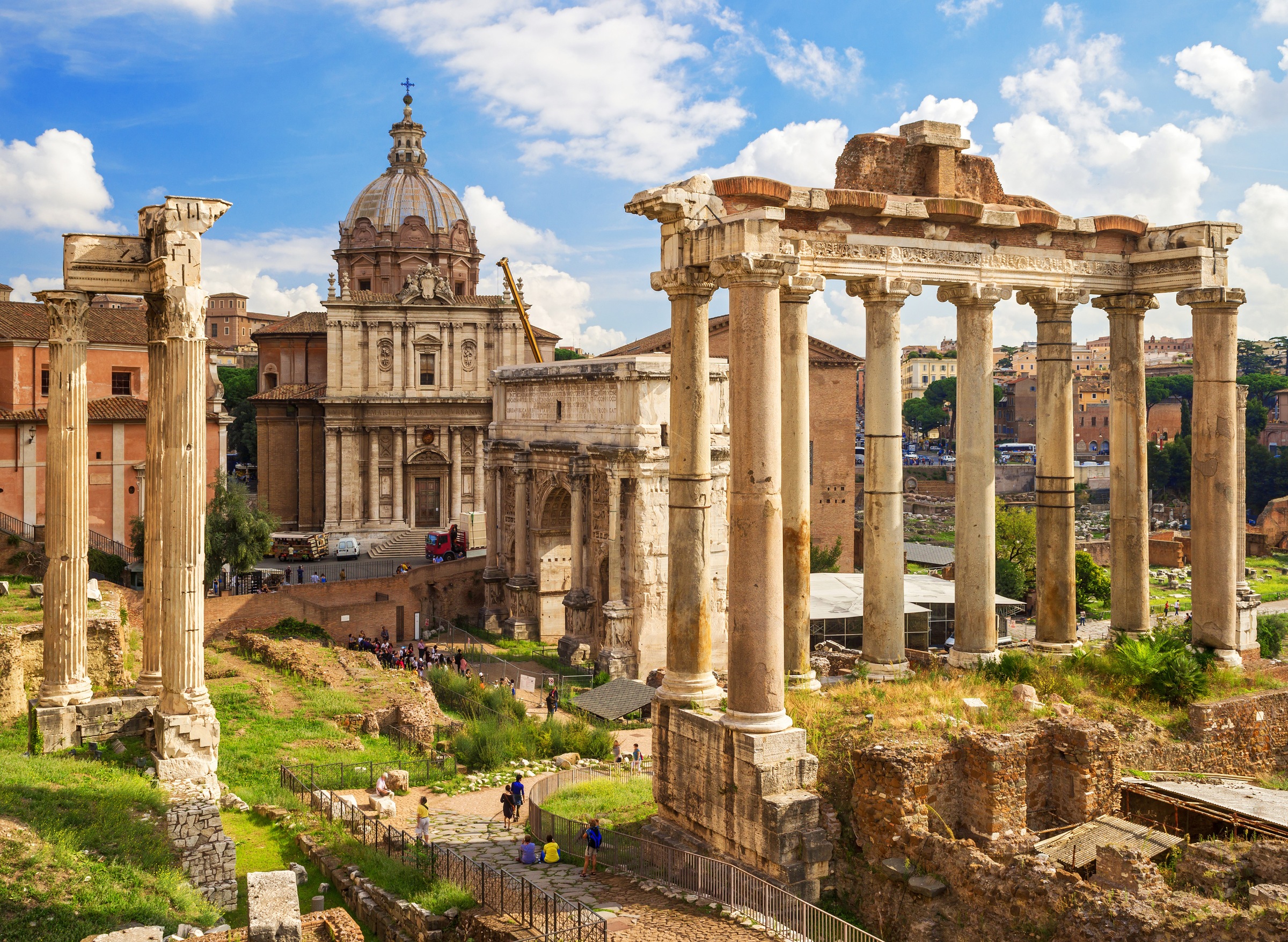 Image of Papermoon Fototapete »Roman Forum Rome« bei Ackermann Versand Schweiz