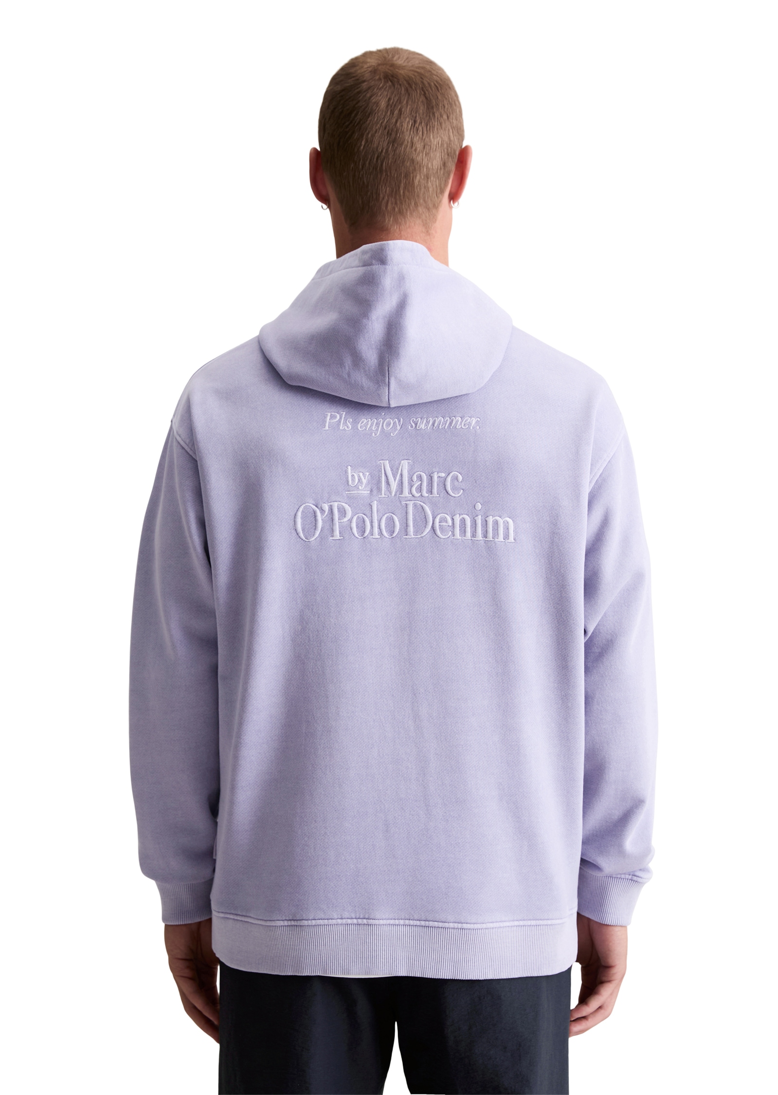 Marc O'Polo DENIM Hoodie, relaxed fit, grosse Rückenstickerei