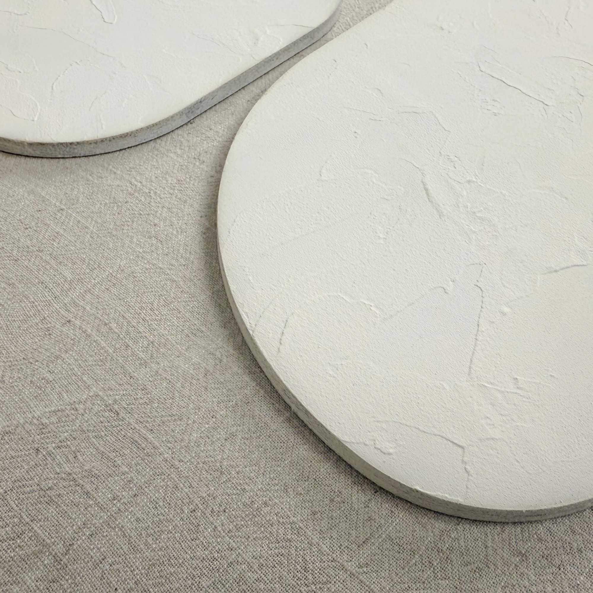 Reinders! Fresque murale »Organic Blocks« Wohnzimmer - Beige - MDF - Abstrakt - 50x70 cm