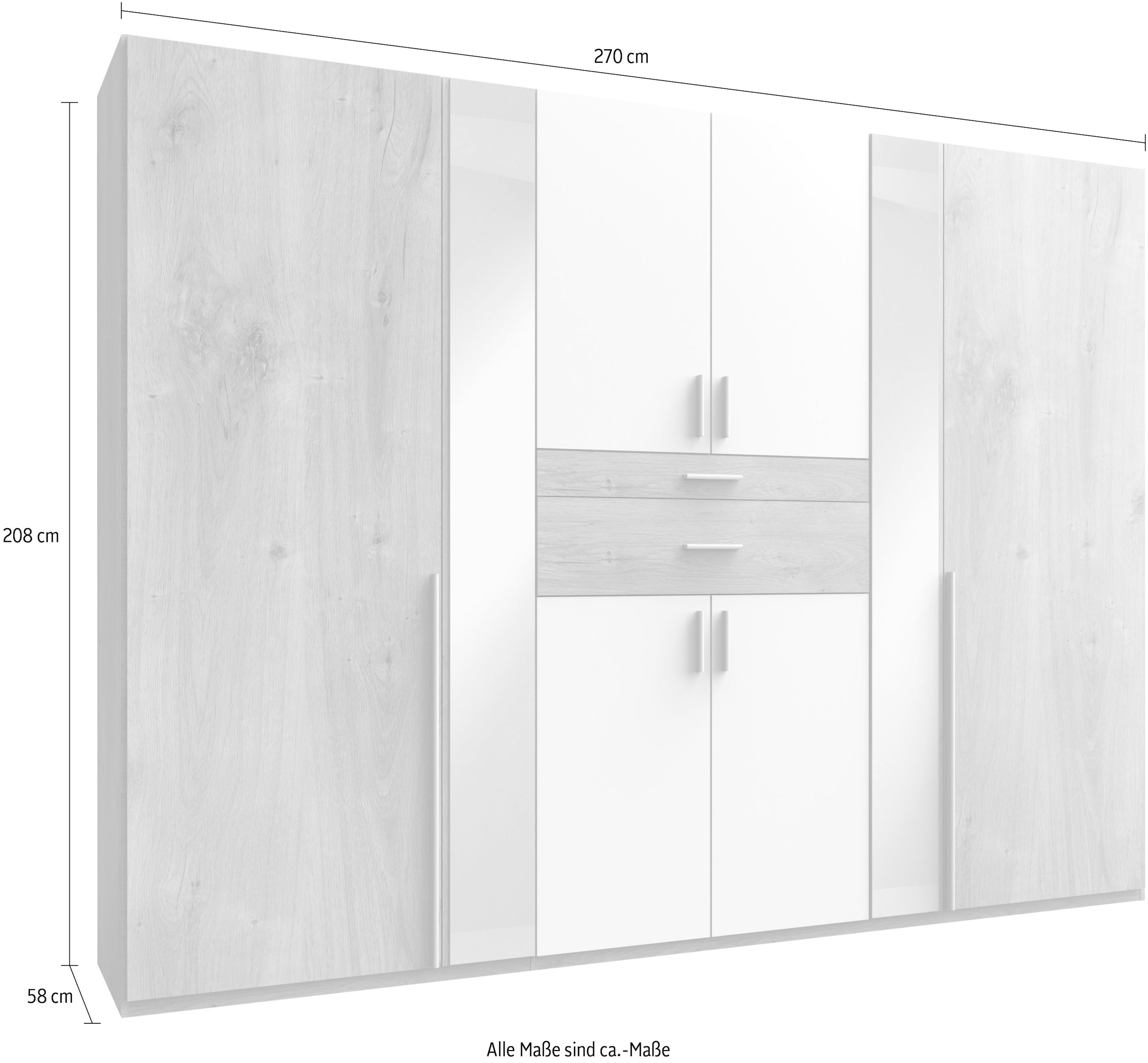 Wimex Drehtürenschrank »Odessa«