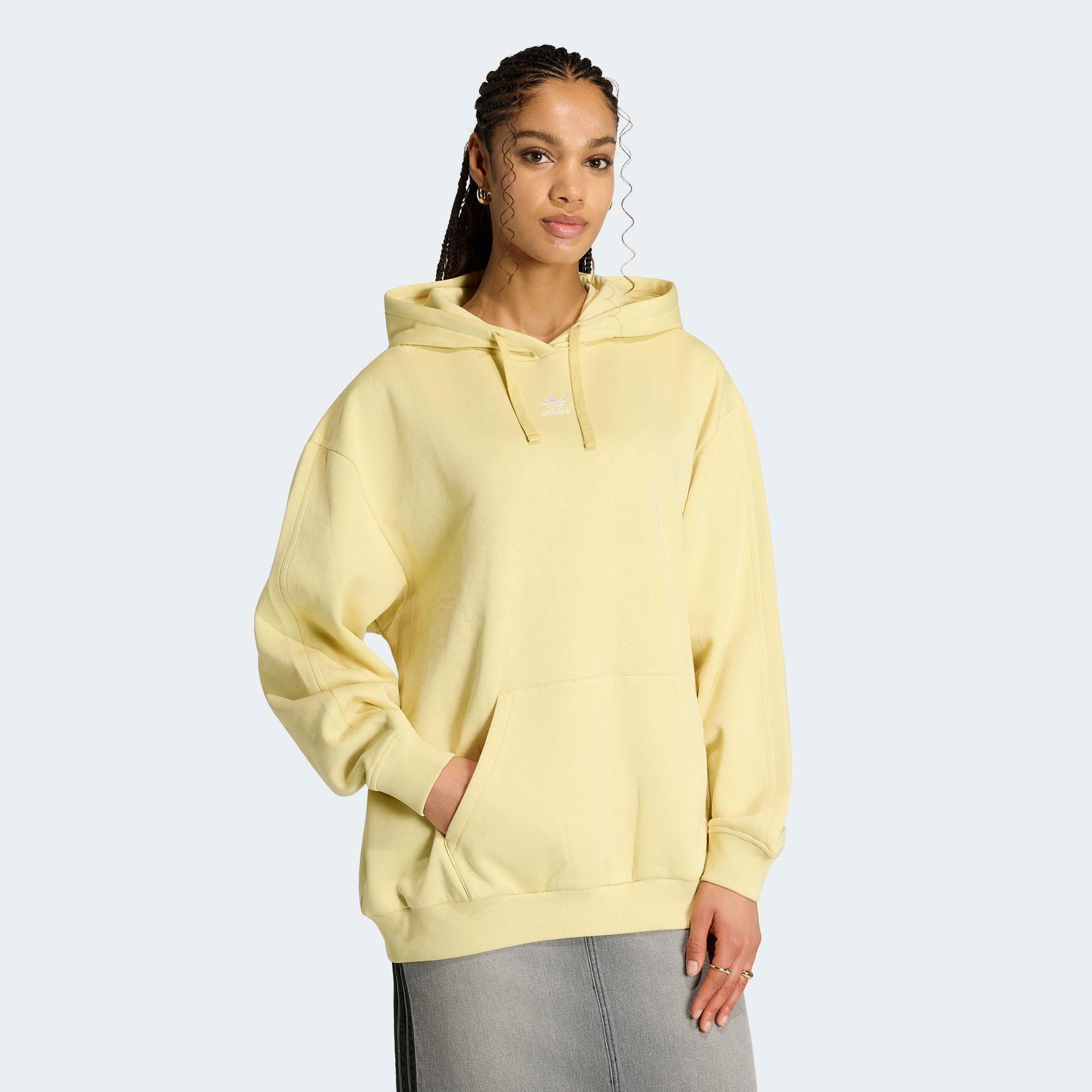Image of adidas Originals Kapuzensweatshirt "ESS OS HOODIE", für sportliche Aktivitäten und Freizeit, mit Kängurutasche