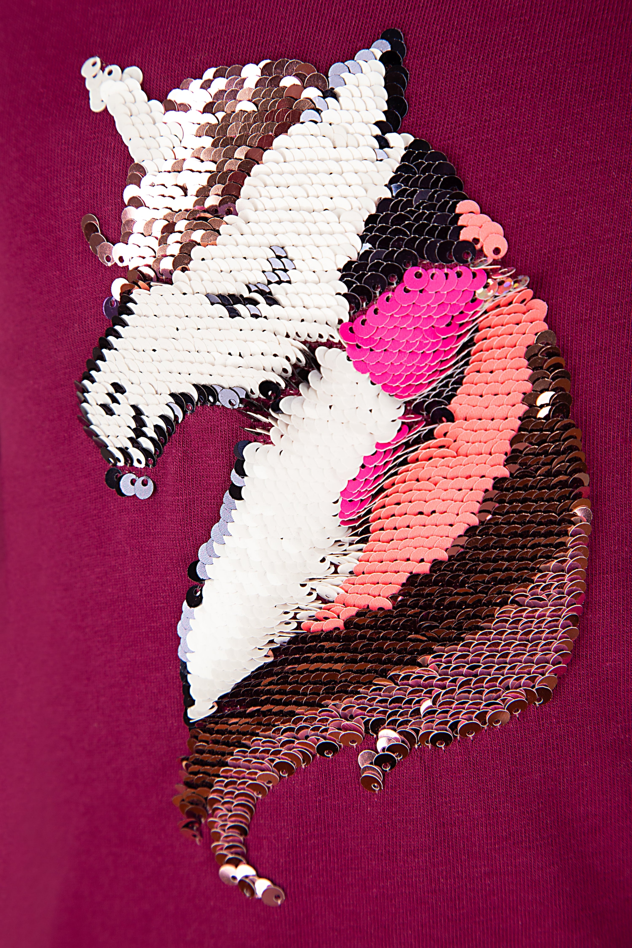 happy girls Langarmshirt, mit süssem Einhorn-Motiv aus tollen Wechsel-Pailletten