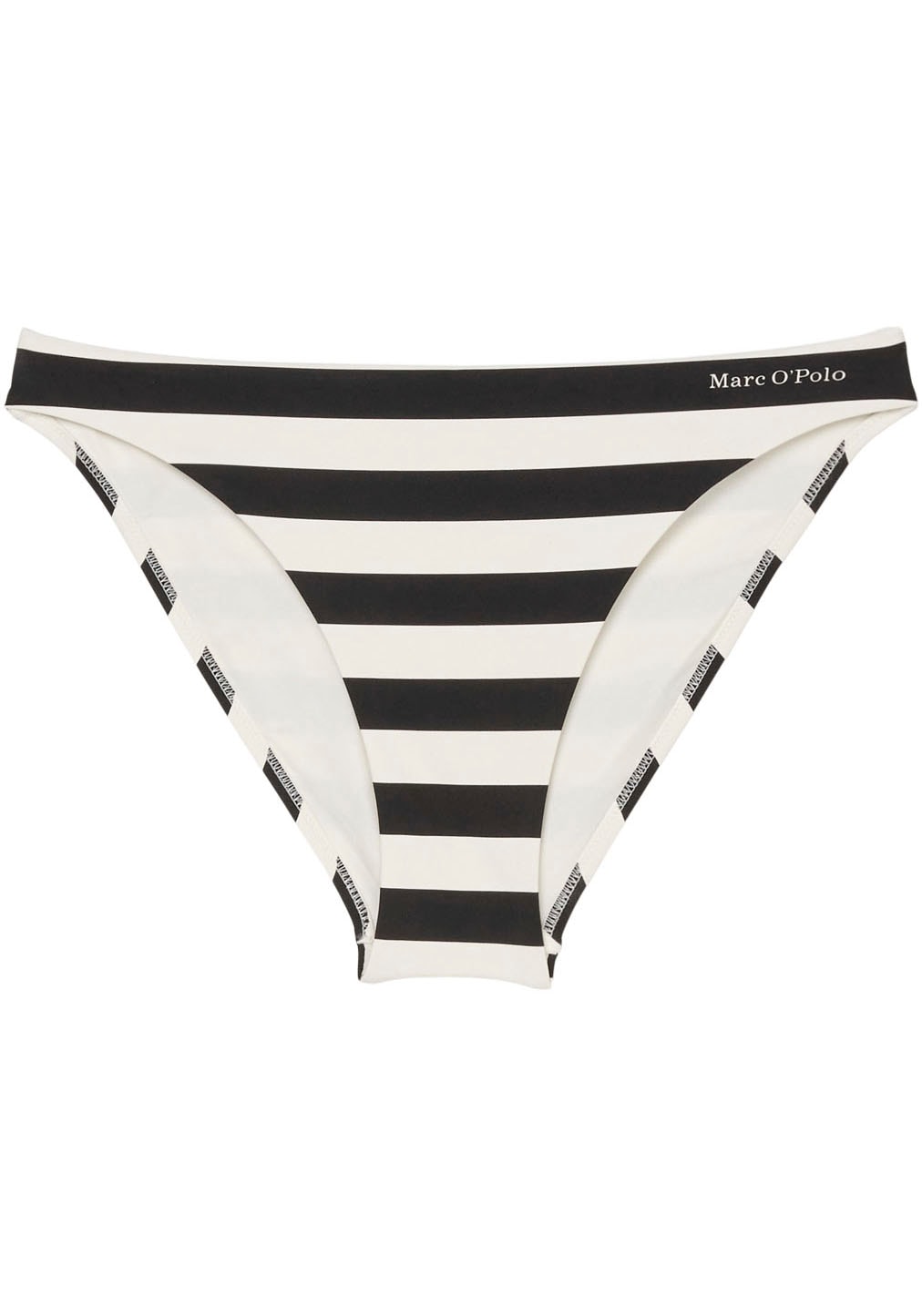 Marc O'Polo Bikini-Hose »Classic Stripes«, mit kleinem Logoschirftzug