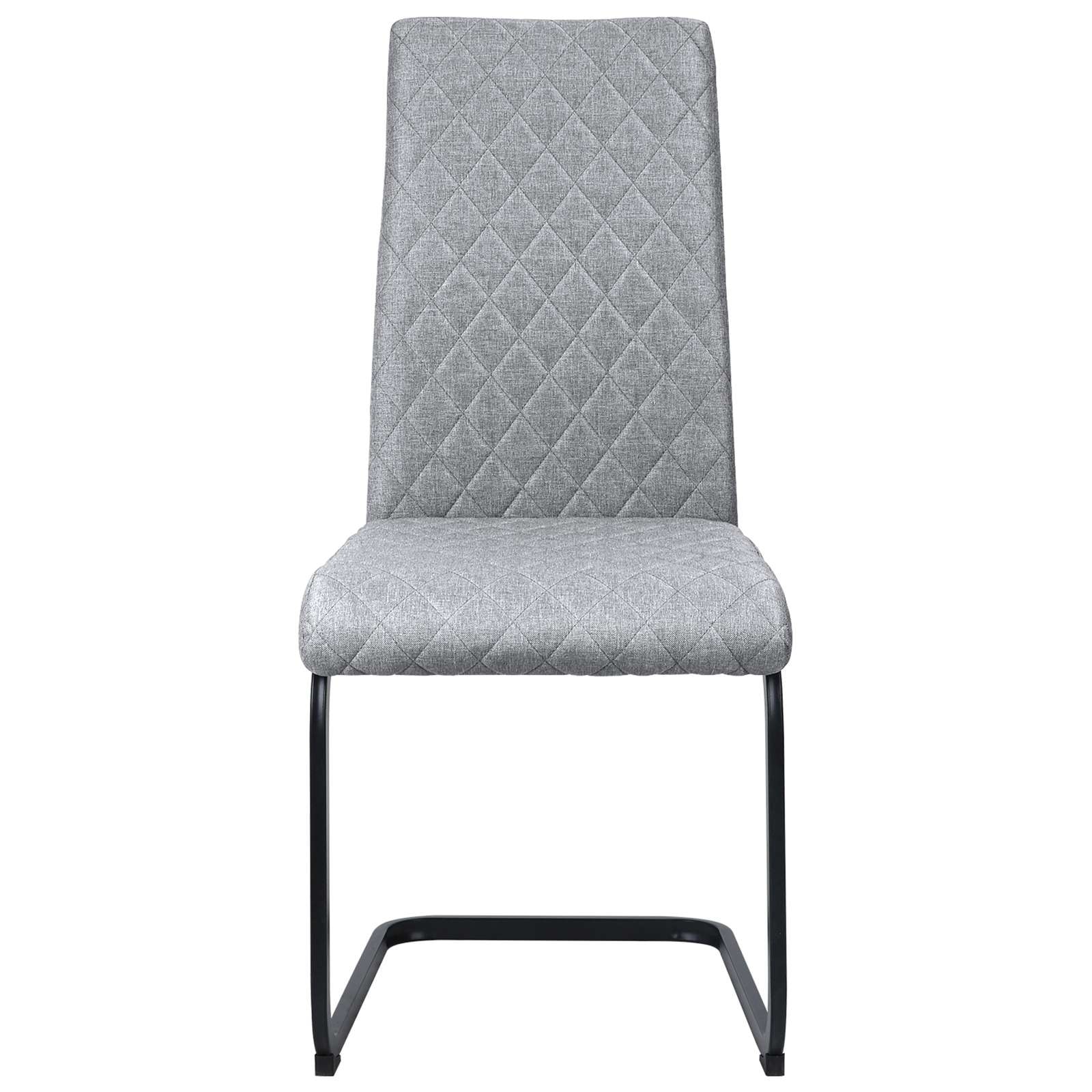 GOODproduct Chaise de salle à manger »Valbourg« () 2 cuisFreischwinger, gepolsterte Rückenlehne und Sitzfläche, Sitzhöhe 48 cm