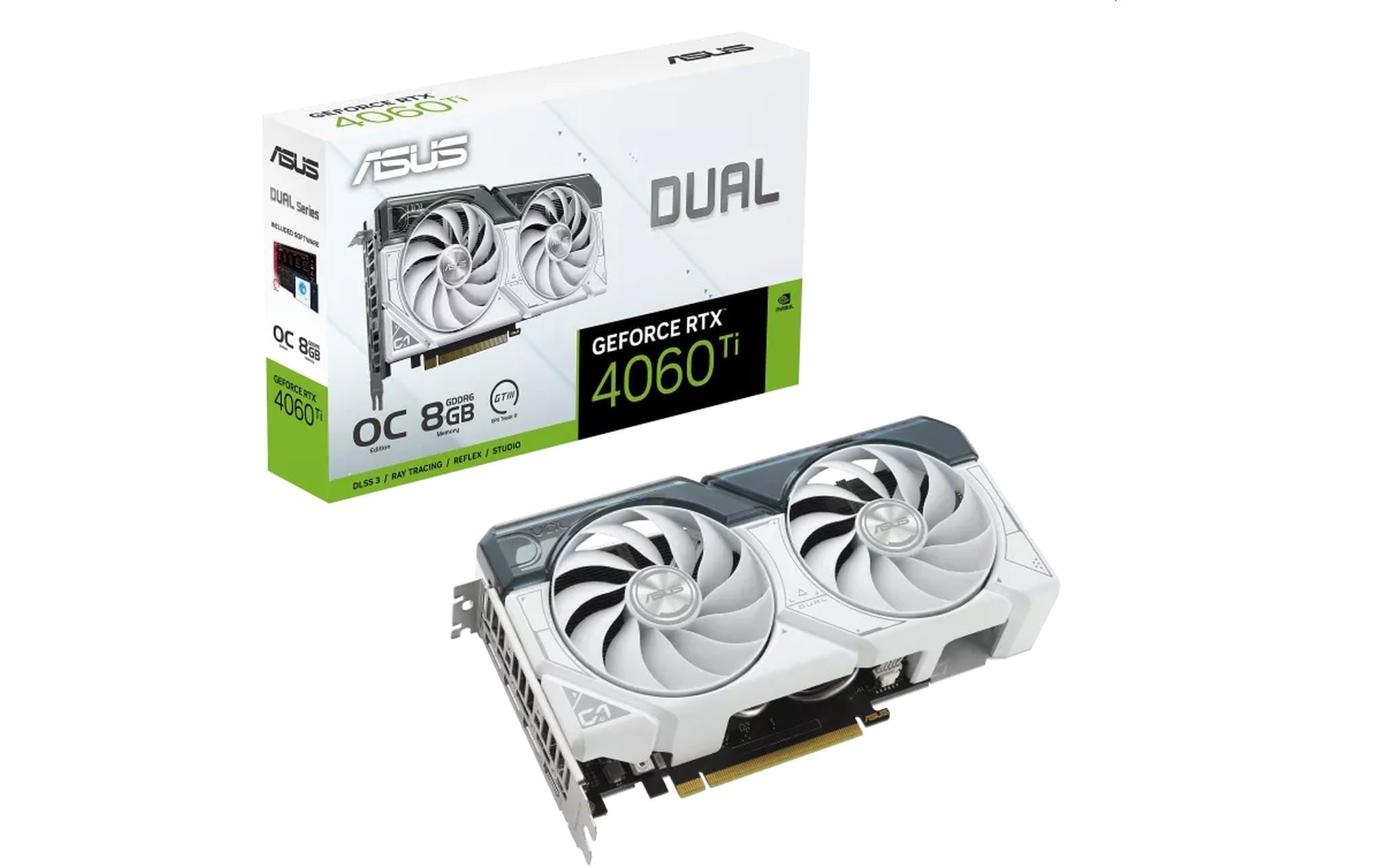 Grafikkarte »RTX4060TI O8G White GDDR6«