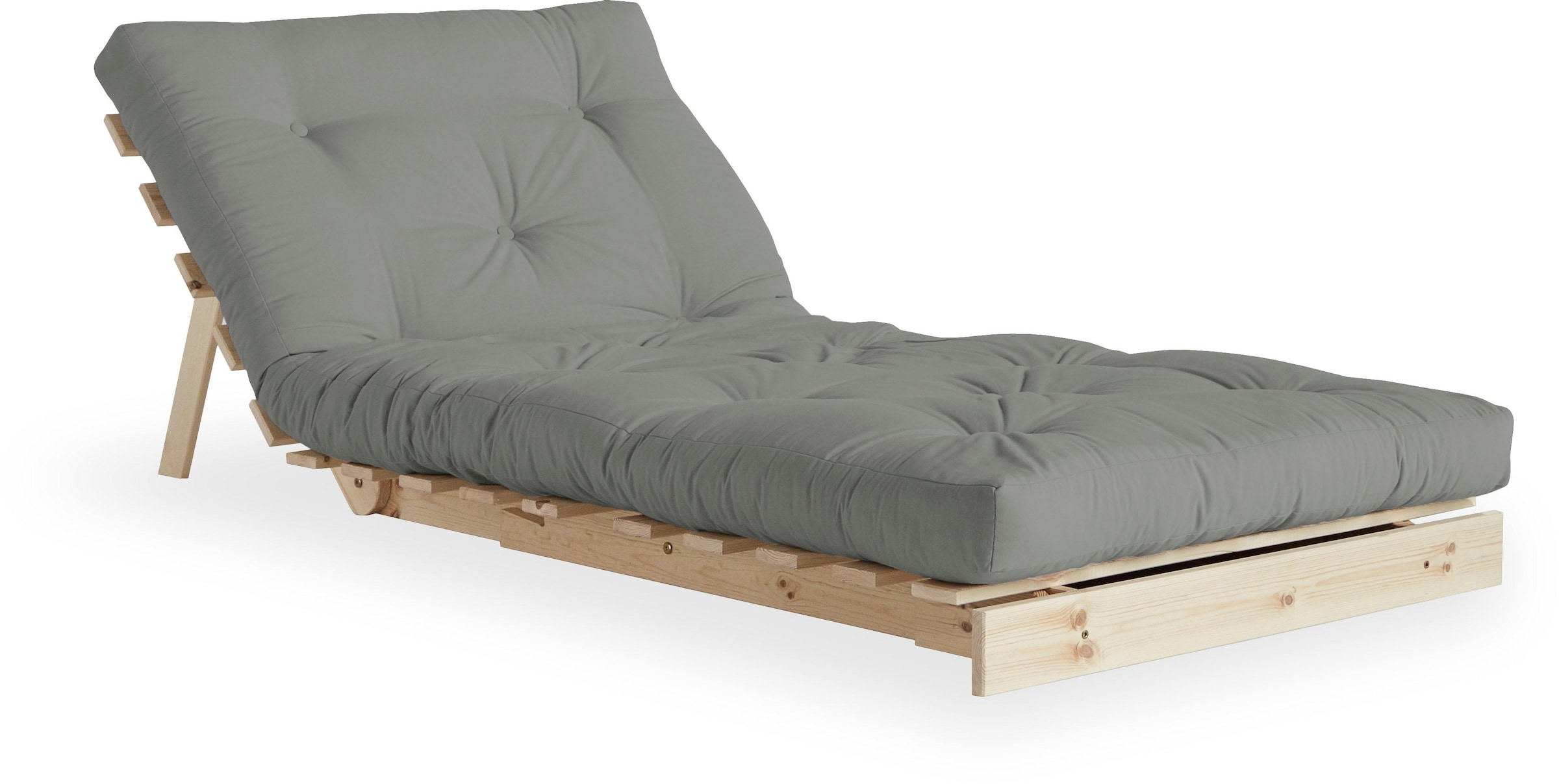 Karup Design Daybett »Roots Schlafsofa, Gästebett, Sofa inkl. Futonmatratze«, Liegefläche 90/140/160 x200 cm, FSC® zertifizierte Kiefer