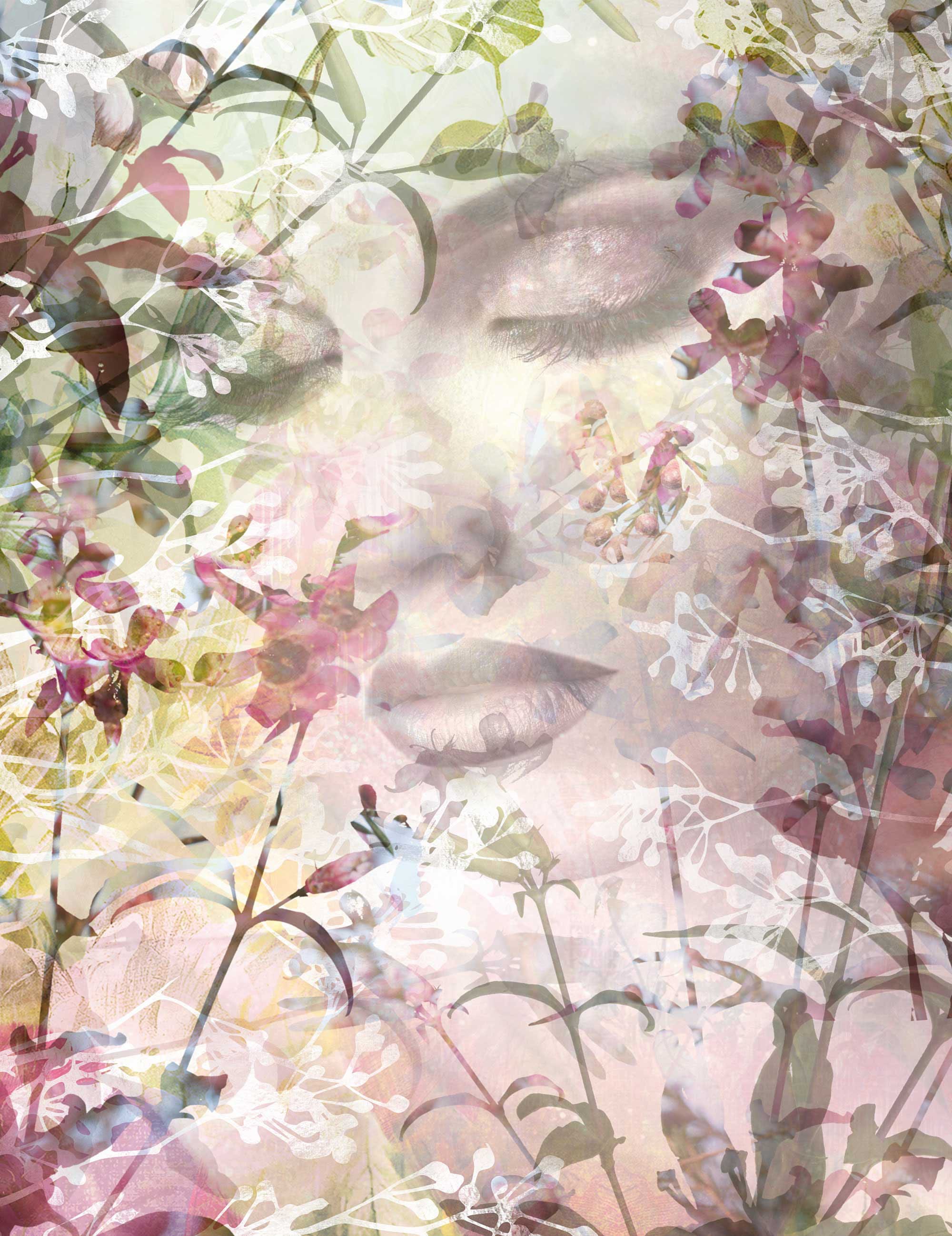 Image of Komar Vliestapete "Digitaldruck Vlies - Sense - Grösse 200 x 260 cm" bedruckt glatt Wohnzimmer, Schlafzimmer