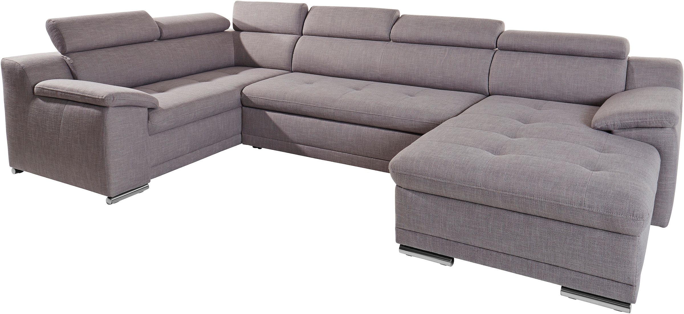 sit&more Wohnlandschaft »Top Andiamo U-Form« mit Kopfteilverstellung, wahlweise mit Bettfunktion