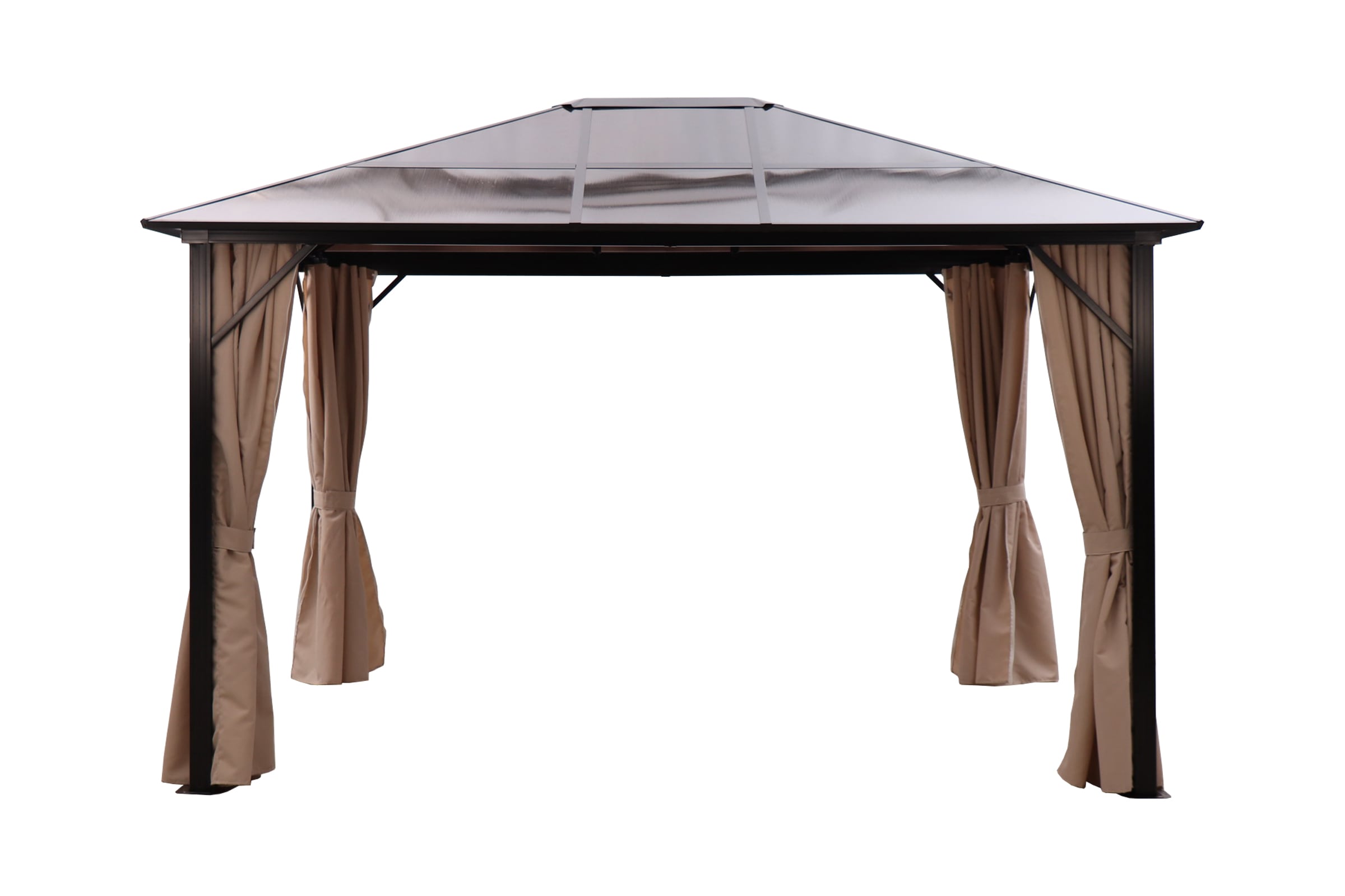 KONIFERA Pavillon »Aruba« BxT: 3x4m, robustes Aluminiumgestell mit PC-Dach