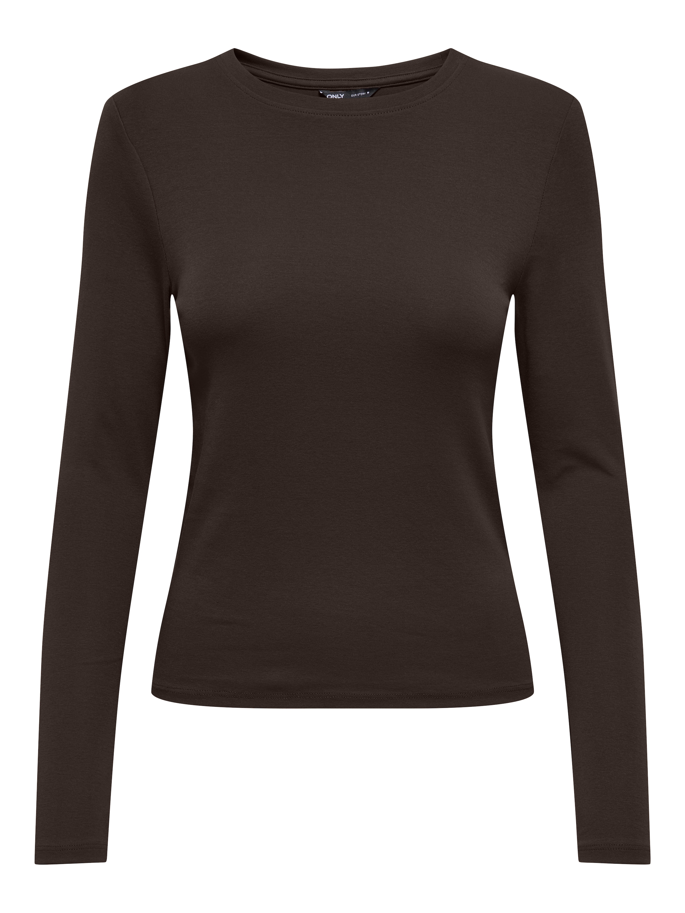 ONLY T-shirt à manches longues »ONLRILEY O-NECK L/S TOP JRS« mélange de coton