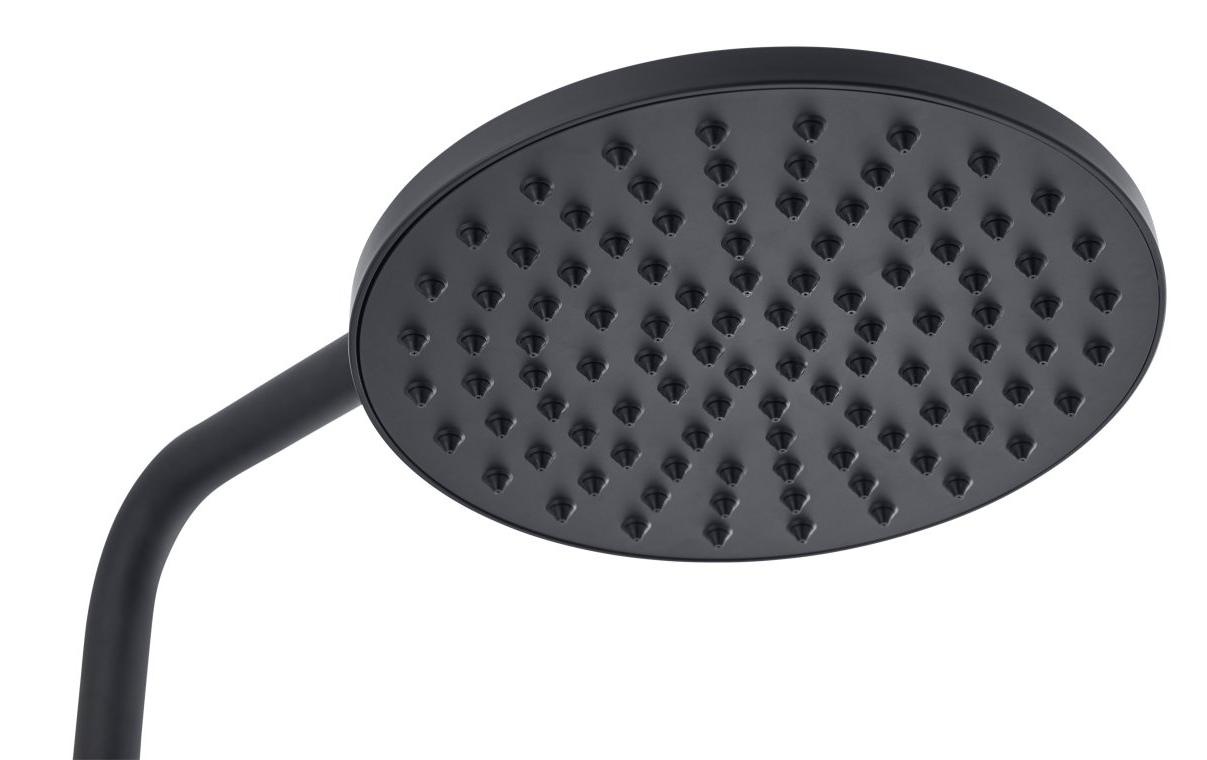 diaqua® Brausegarnitur »Wakuda Push, Schwarz matt«