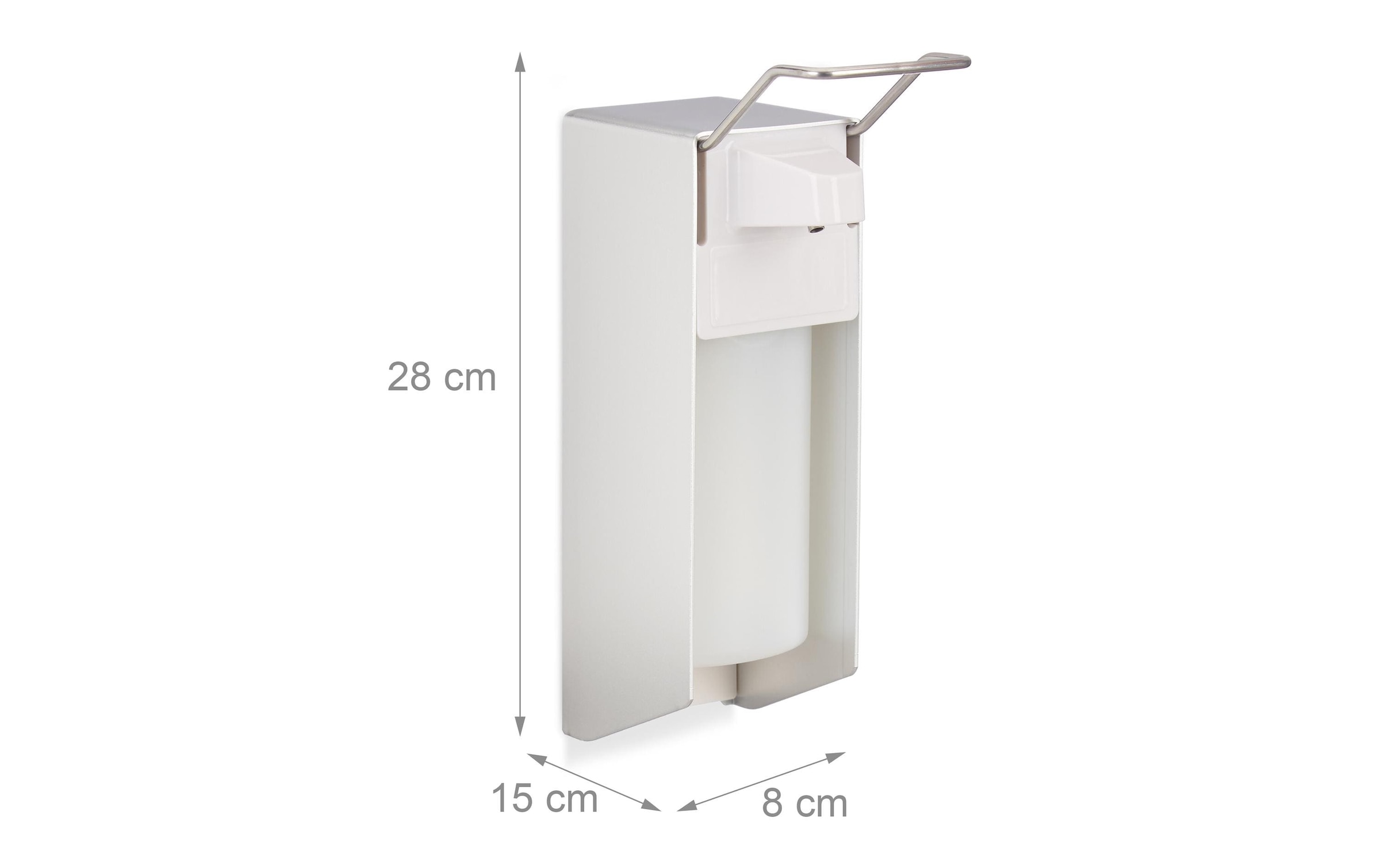 relaxdays Desinfektionsmittelspender »Eurospender 2er Set 500 ml«