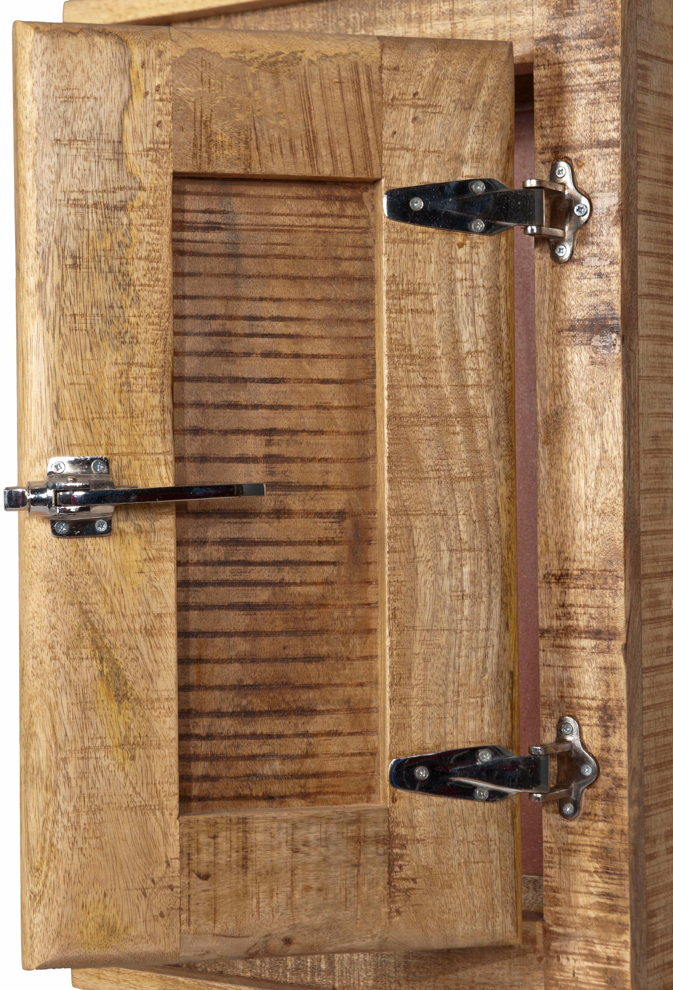 ♕ SIT Hängeschrank »Frigo«, Mangoholz im Antik-Look mit Kühlschrankgriffen, Breite  45 cm versandkostenfrei auf