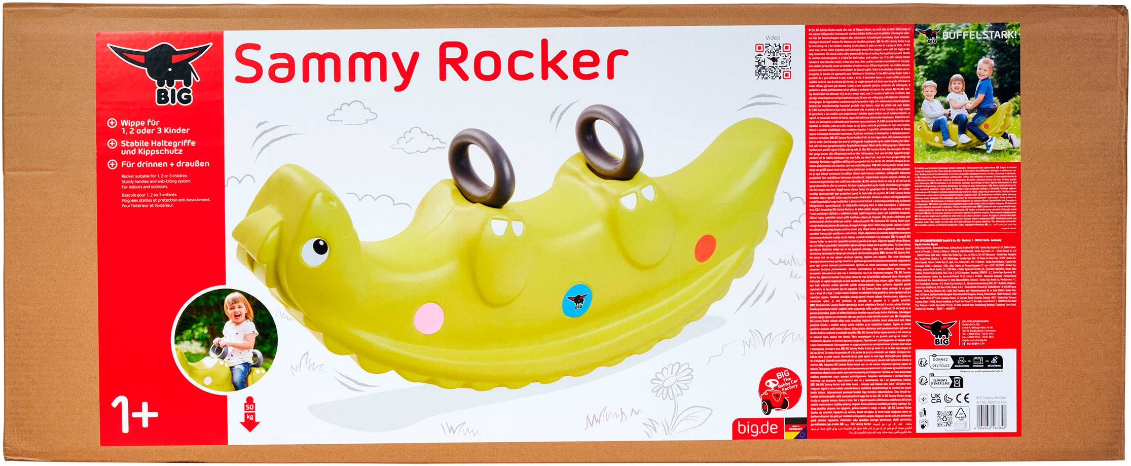 BIG Wippe »Sammy Rocker, grün« Made in Germany