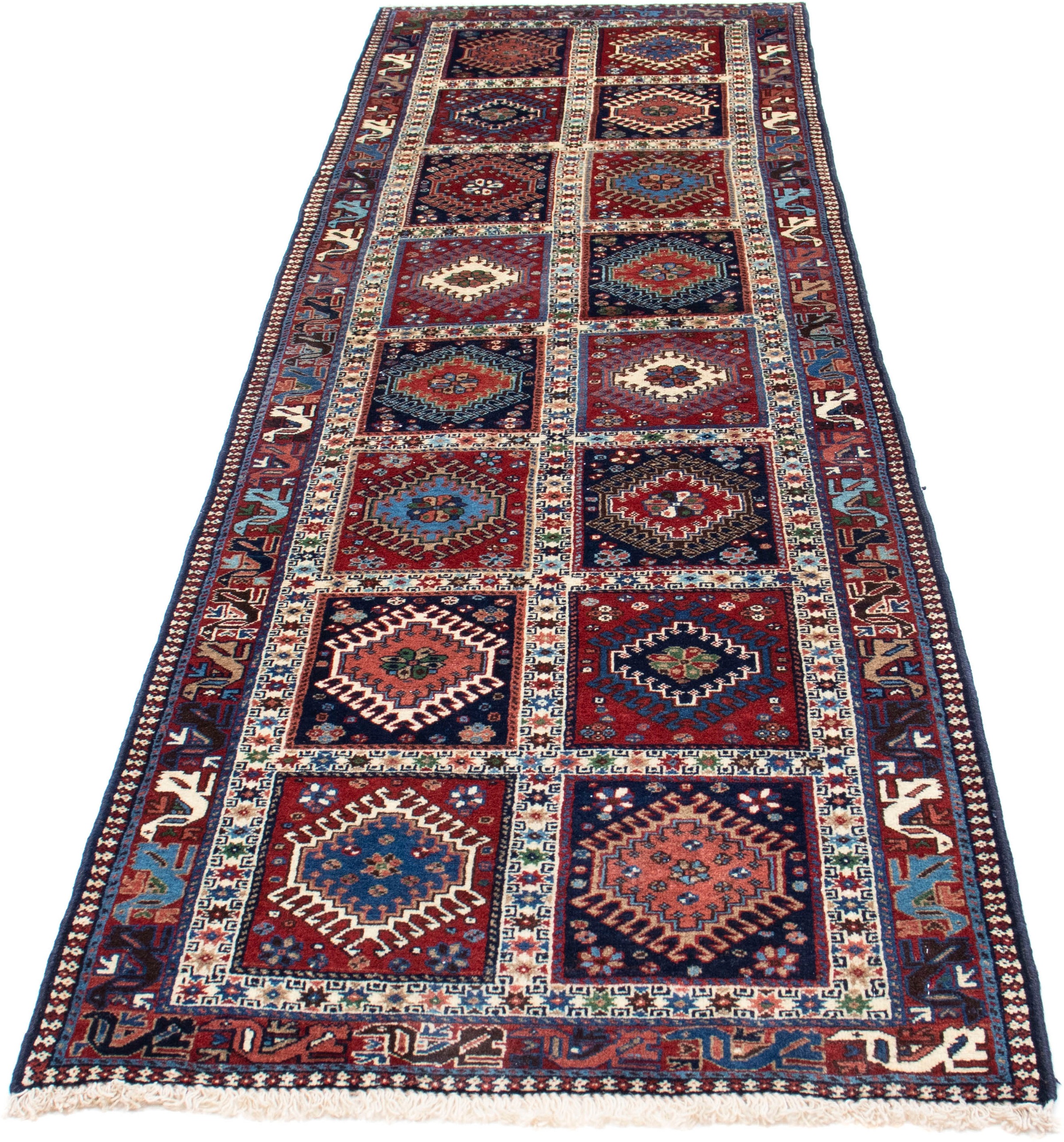 Image of morgenland Orientteppich »Perser - Nomadic - 294 x 80 cm - mehrfarbig«, rechteckig, 10 mm Höhe, Wohnzimmer, Handgeknüpft, Einzelstück mit Zertifikat bei Ackermann Versand Schweiz