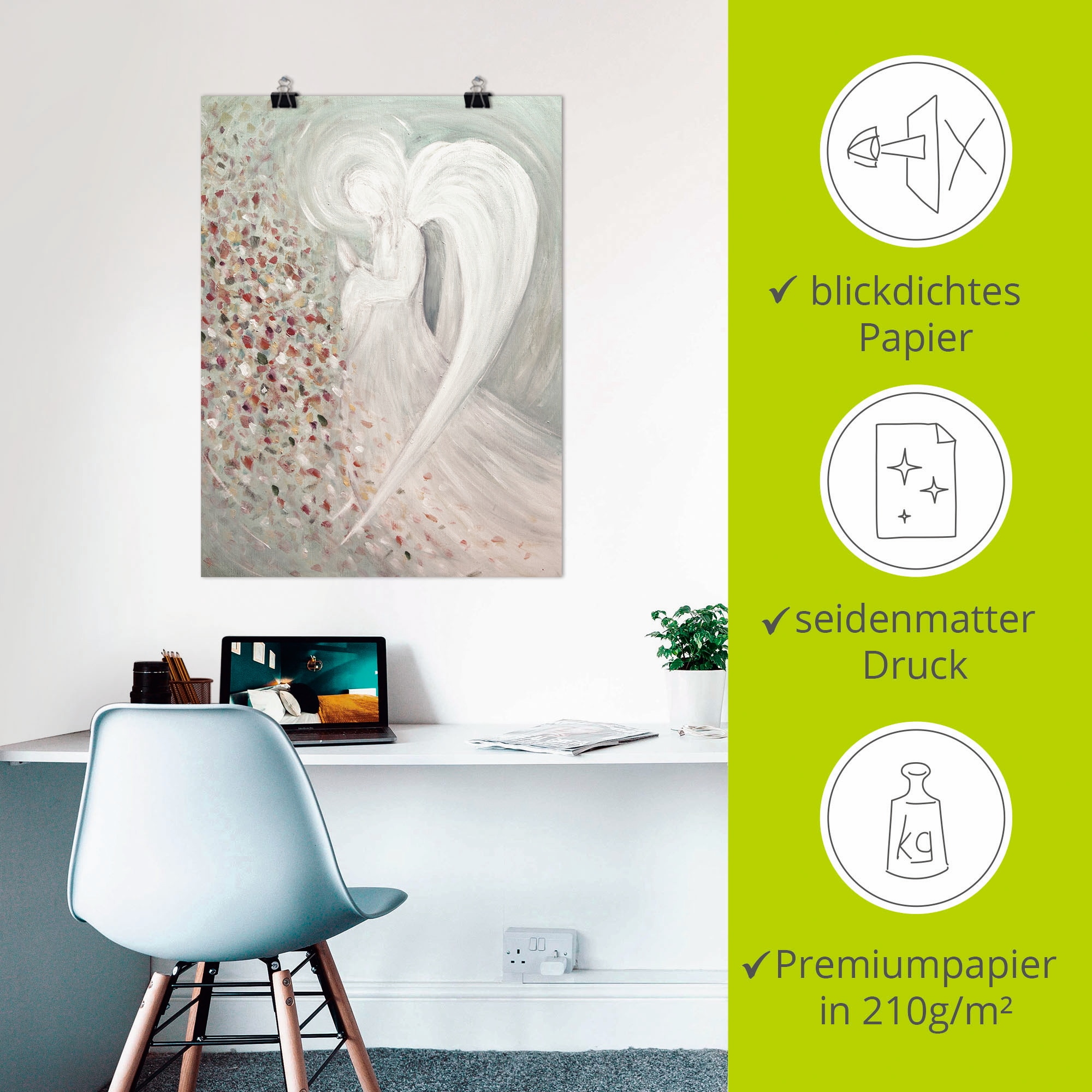 Artland Wandbild »Engelbild I« Religion 1 Stk. tlg. als Leinwandbild, Poster in verschied. Grössen