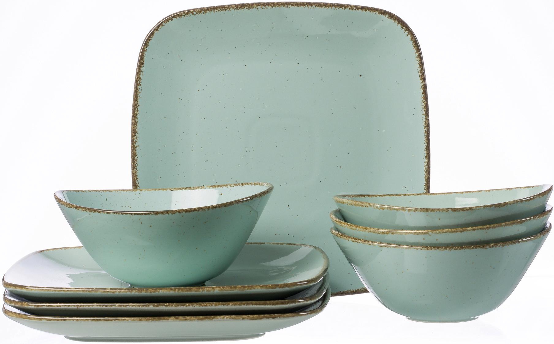 Image of Ritzenhoff & Breker Tafelservice "Geschirr-Set CASA" Teller Set, Vintage Look, 8 Teile, für 4 Personen