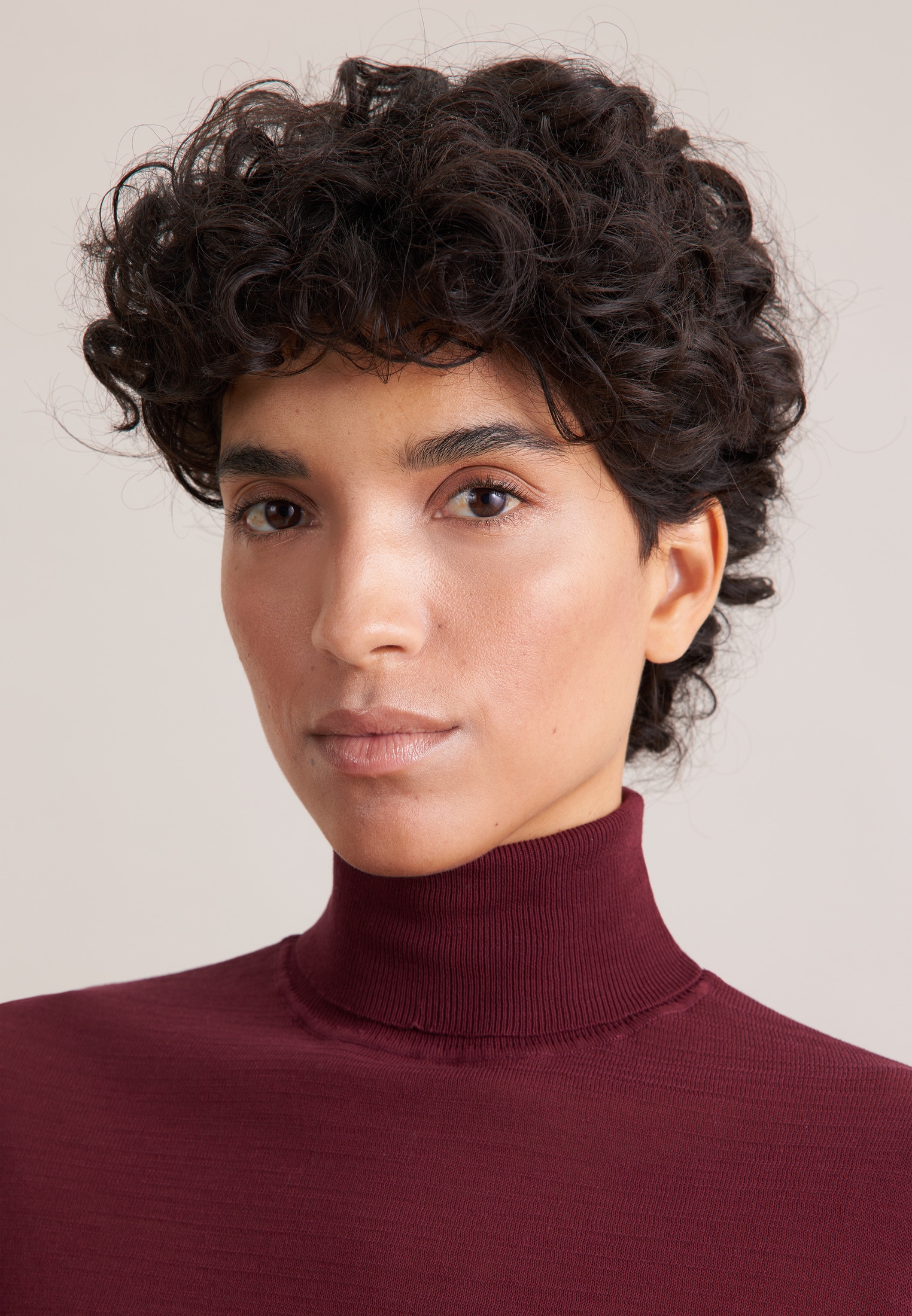 seidensticker Pull en tricot 1/1 Rollkragen Uni