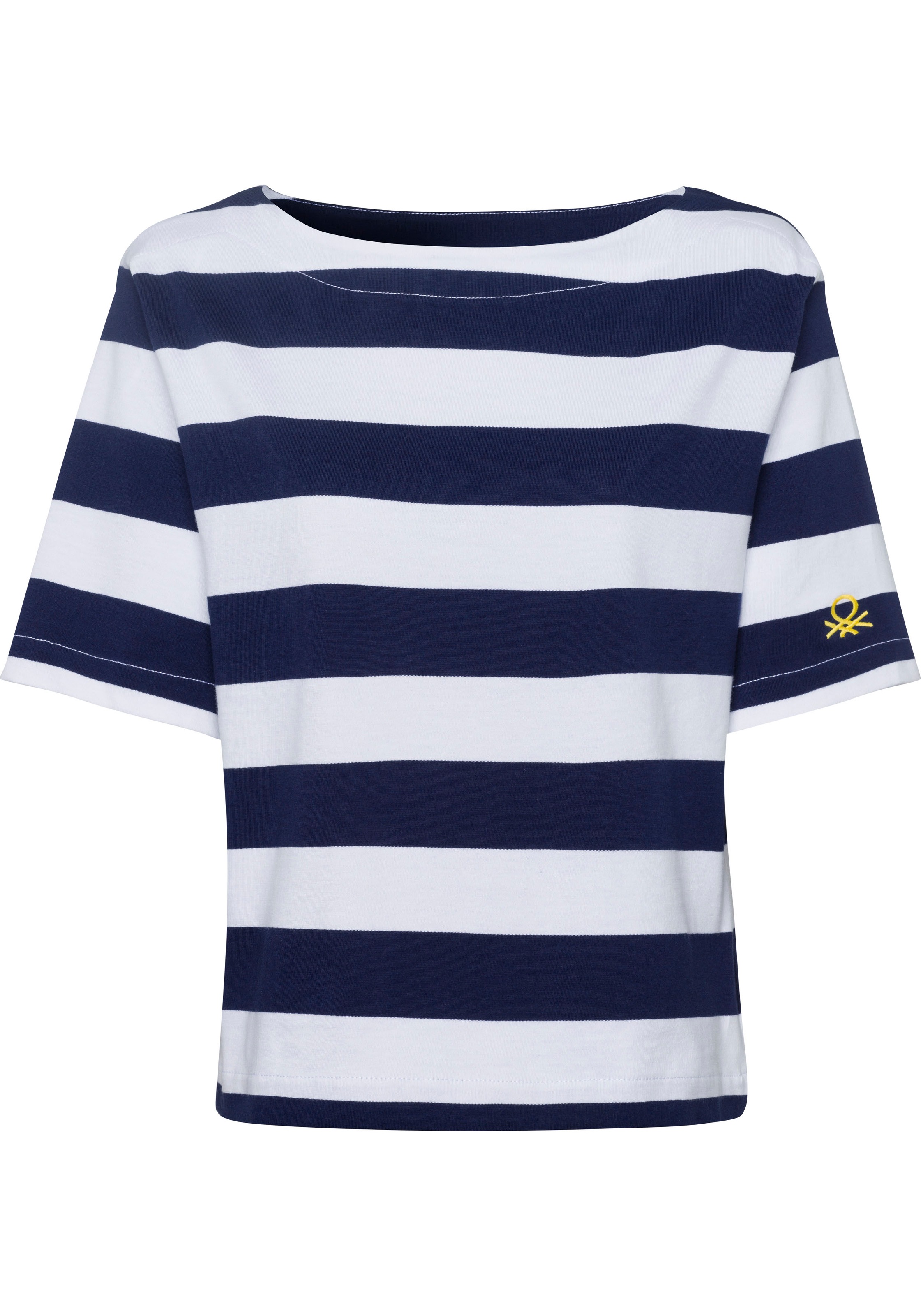 Image of United Colors of Benetton T-Shirt, mit breiten Blockstreifen bei Ackermann Versand Schweiz