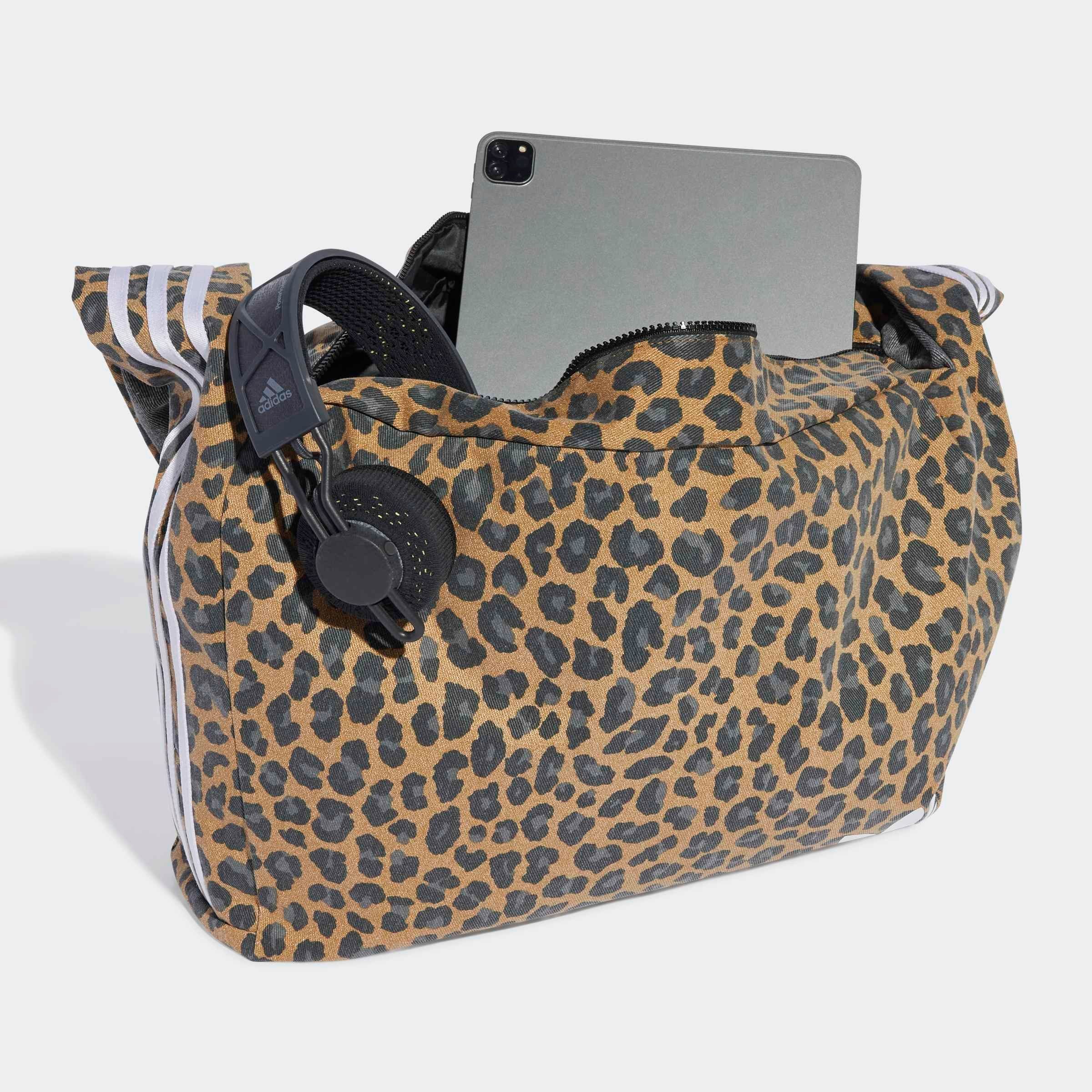 adidas Originals Sporttasche »LEO L BAG«, Leoprint Shopper, Reissverschluss