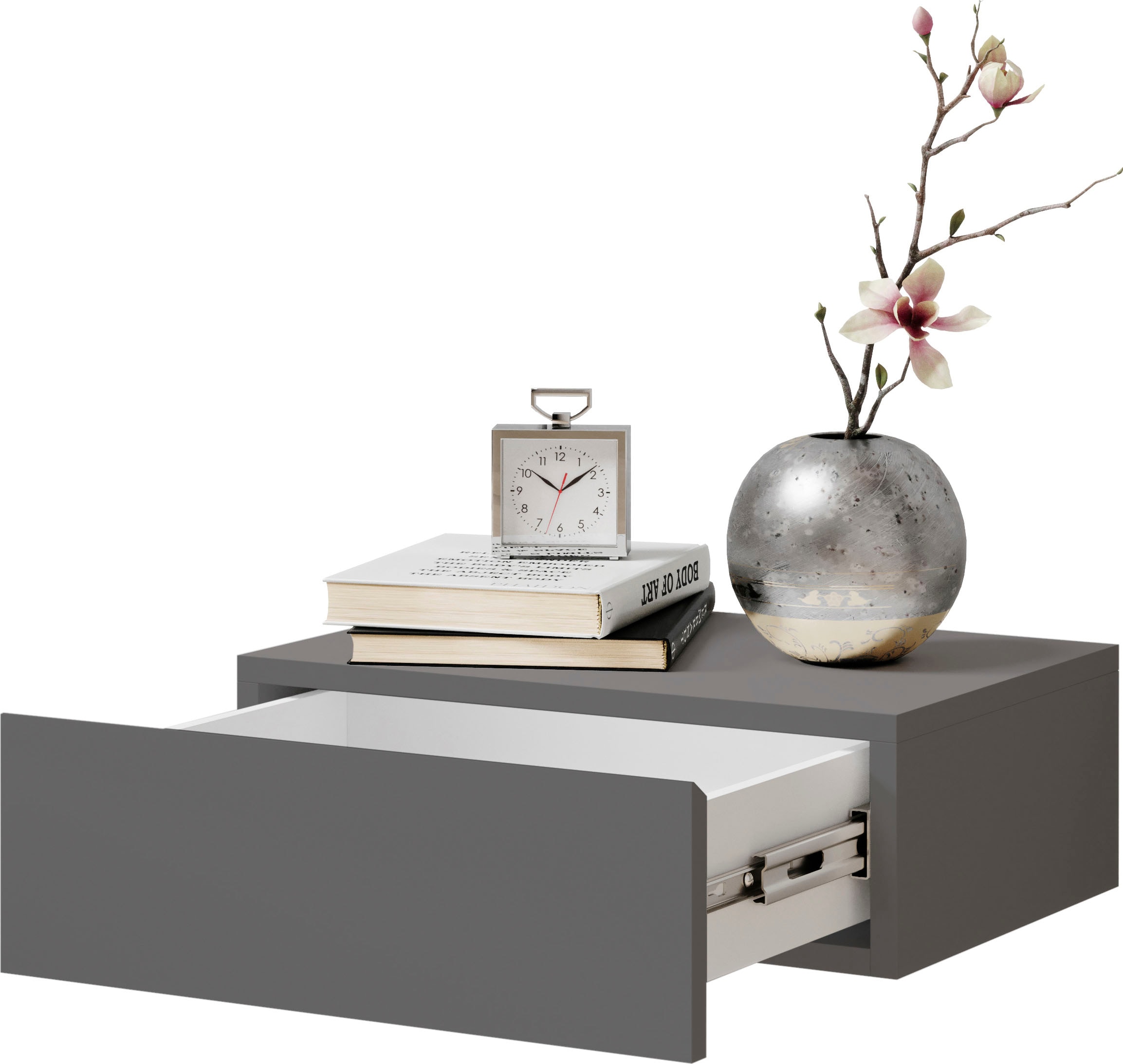 Schlafkontor Nachtkommode »Tajo« mit Schublade, Nachtkonsole für Wandmontage