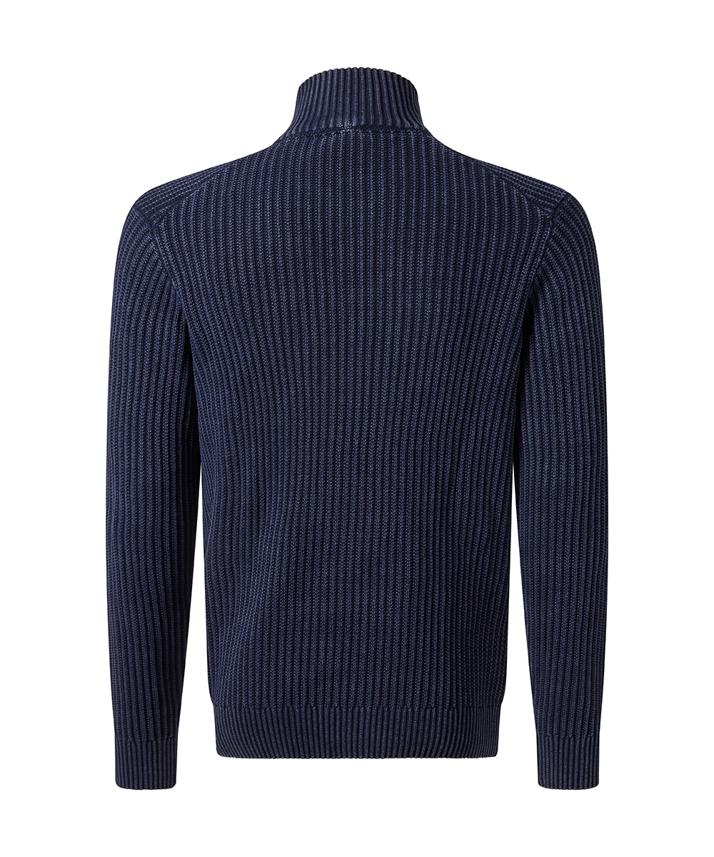 Pioneer Authentic Jeans Troyer »Knit 1/1 Troyer« in Strick-Optik