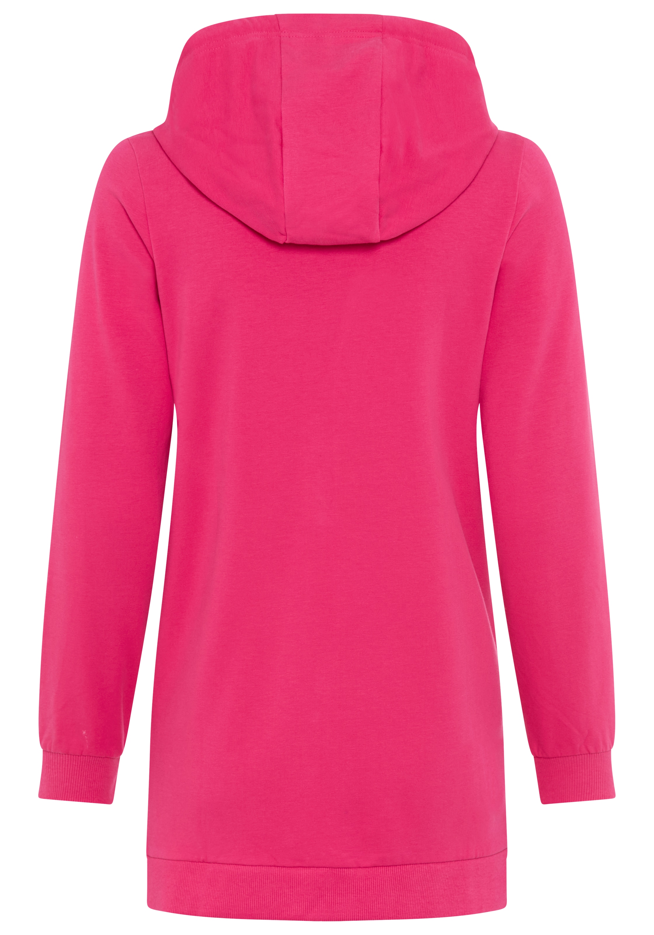 Flashlights Veste sweat in langer Form mit Zipper