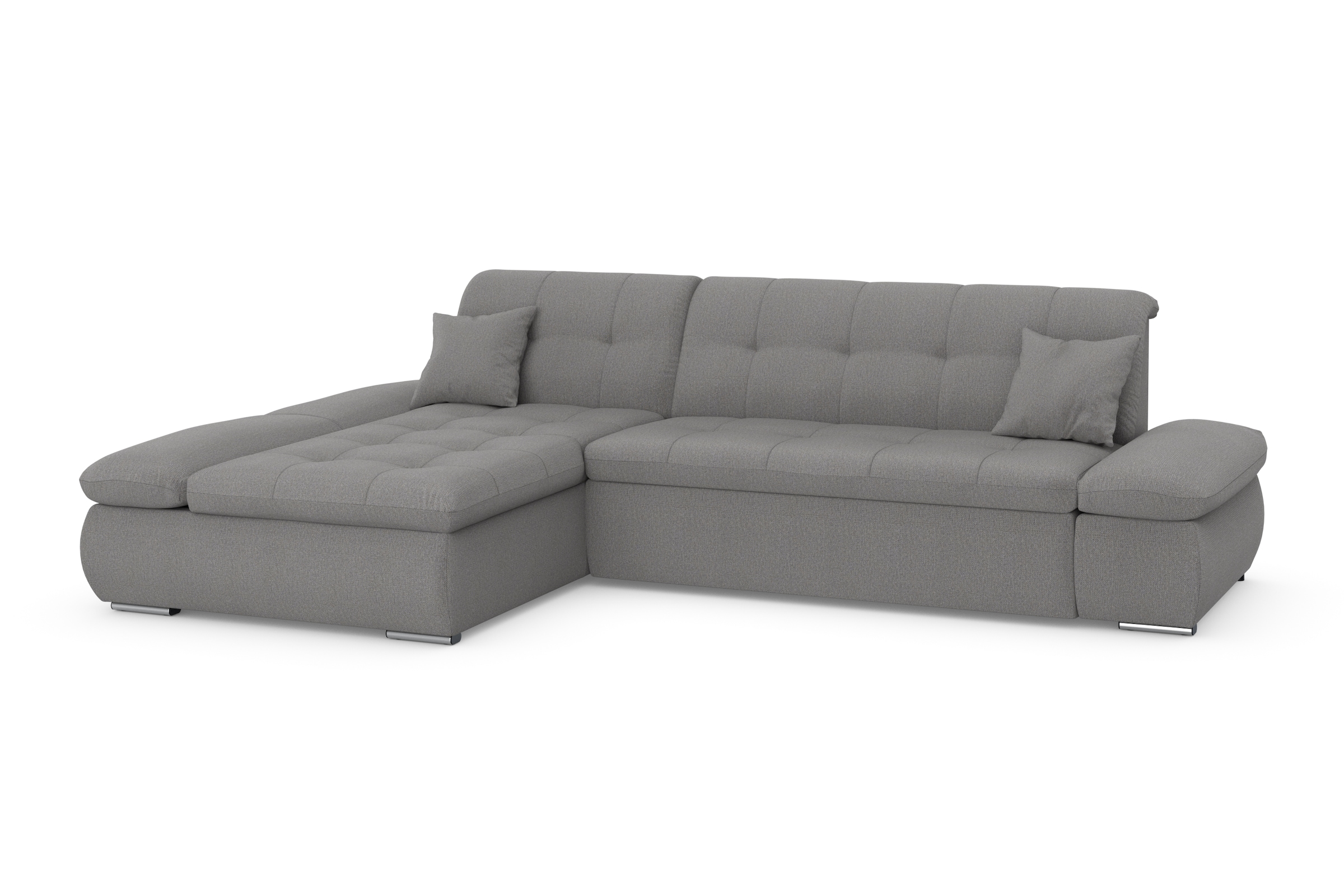 DOMO collection Ecksofa »Moric B/T/H 300/172/80 cm, auch in Cord, L-Form«, XXL-Format, wahlweise auch mit Bettfunktion und Armverstellung