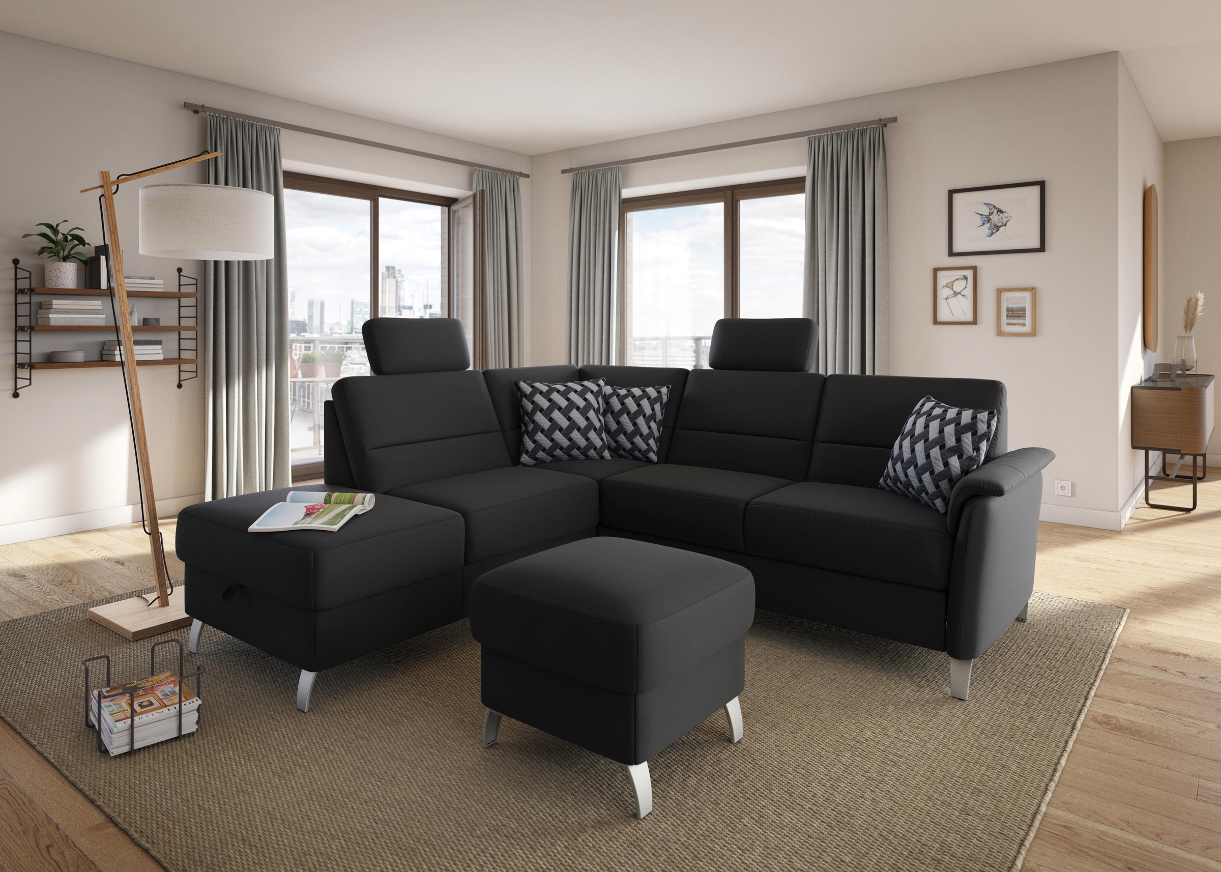 sit&more Kopfstütze »Palmera, B: 50 cm« Set: 2 Stück, passend zur Serie