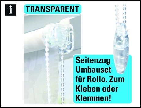 GARDINIA Design-Set »Easyfix Rollo« Packung 7 Stk. Seitenzug Umbausatz