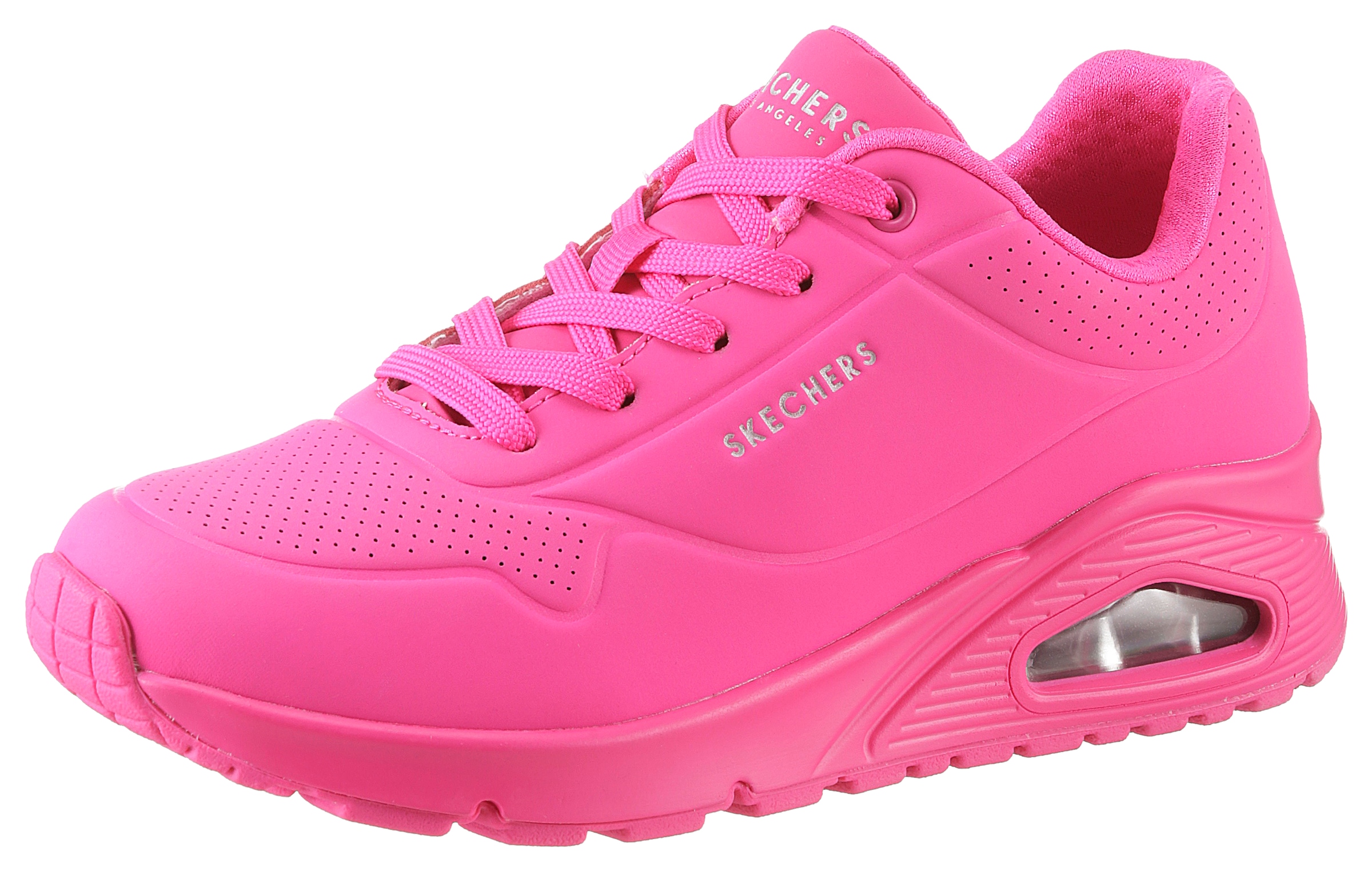 Image of Skechers Plateausneaker "UNO-NIGHT SHADES", Keilsneaker, Chunky Sneaker, Schnürschuh mit Luftkissensohle