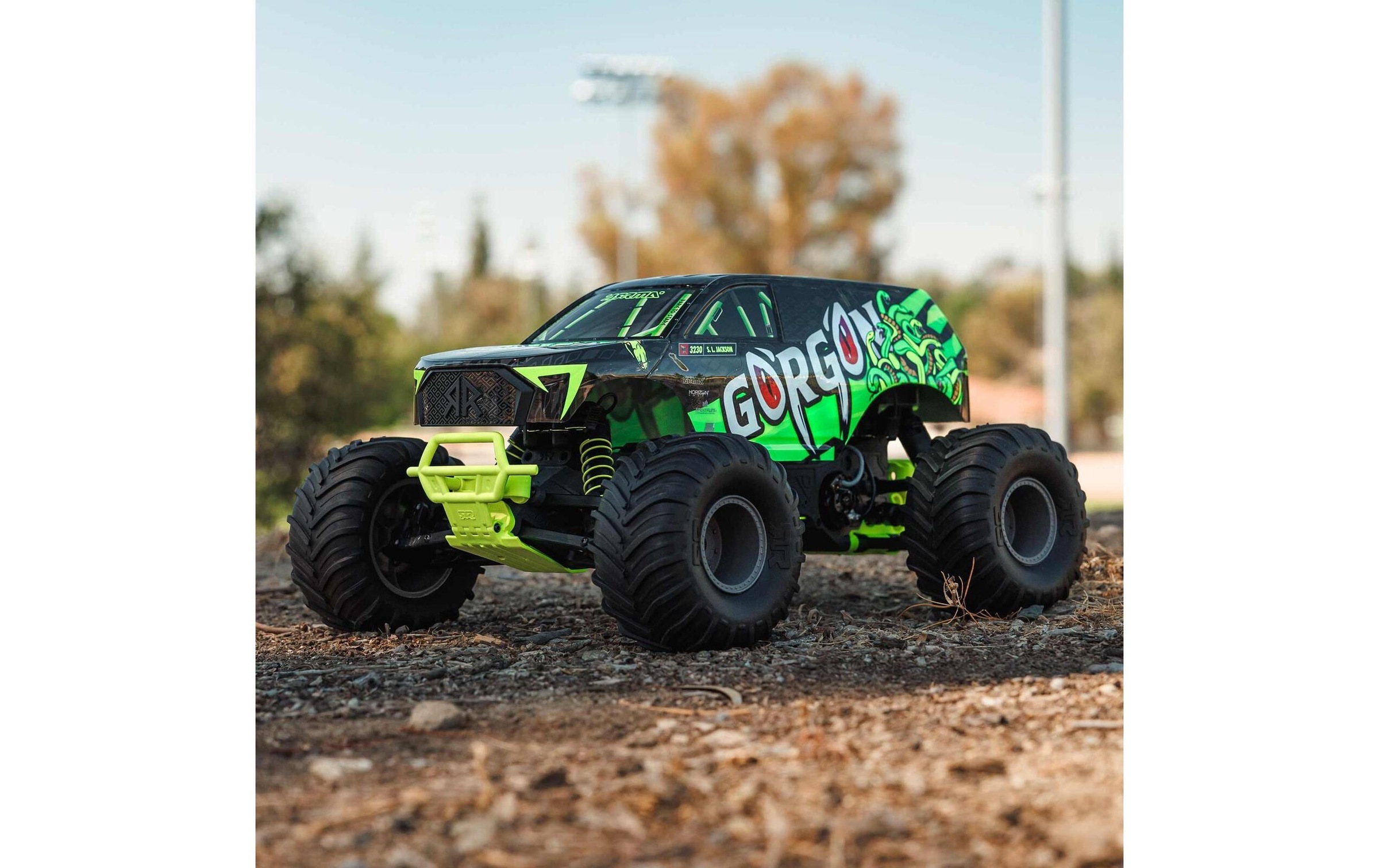 RC-Boot »Arrma Truck Gorgon MEGA 550 RWD Gelb RTR«